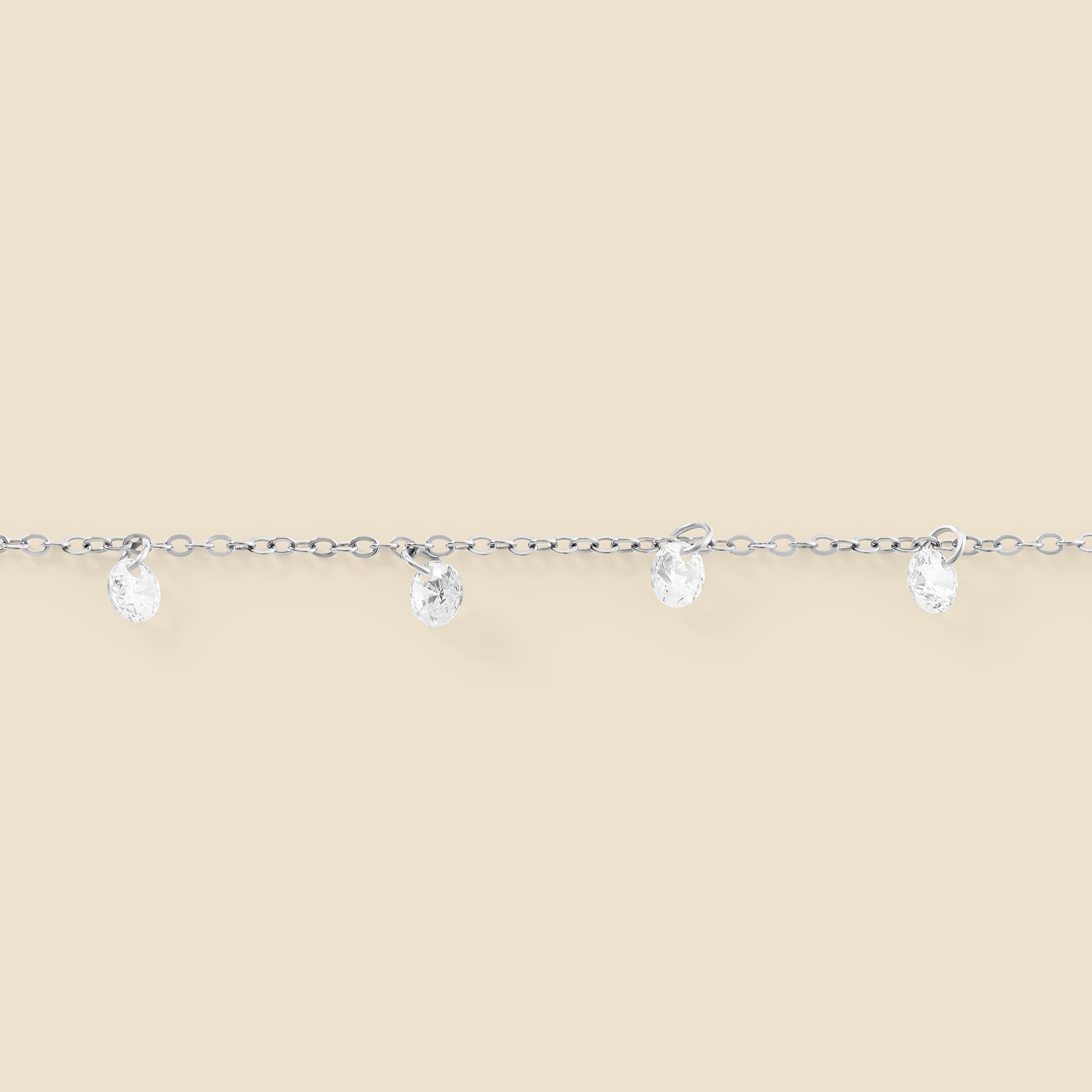 Bracelet Étincelle argenté