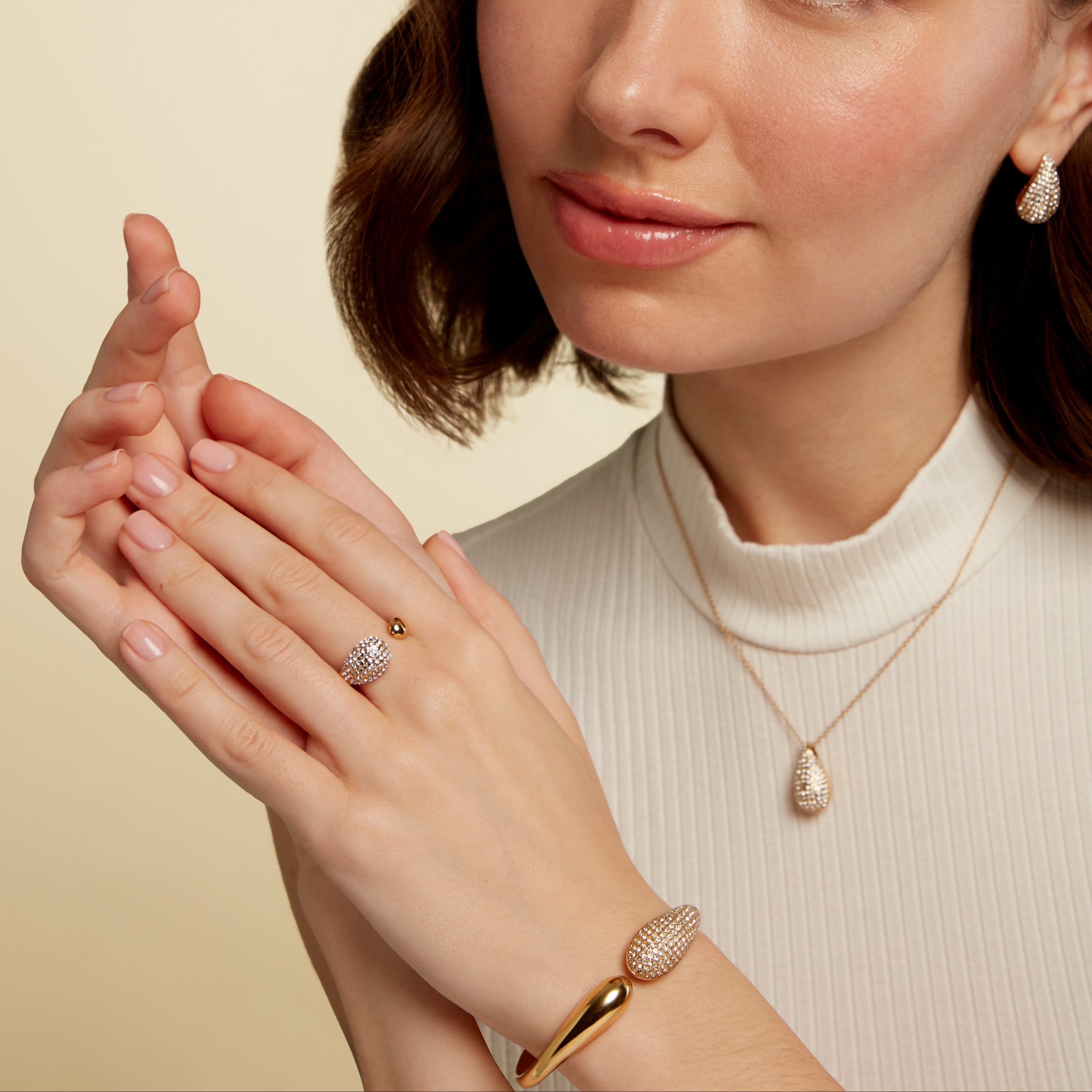 Gold ring – Sparkle