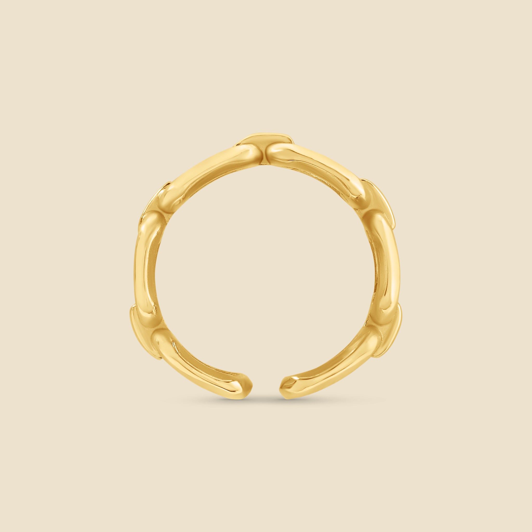 Bague Mémoire doré