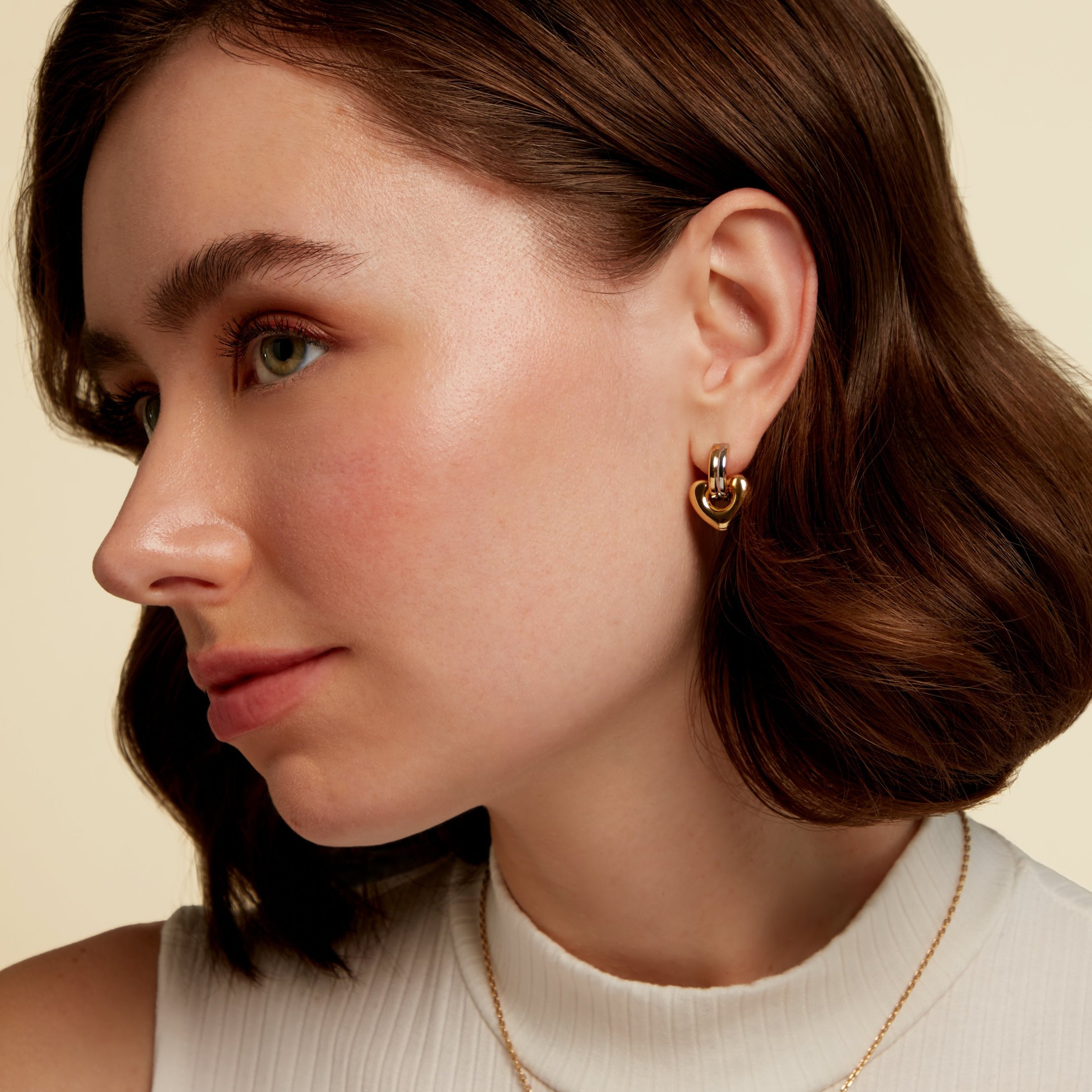 Créole Duo cœur doré