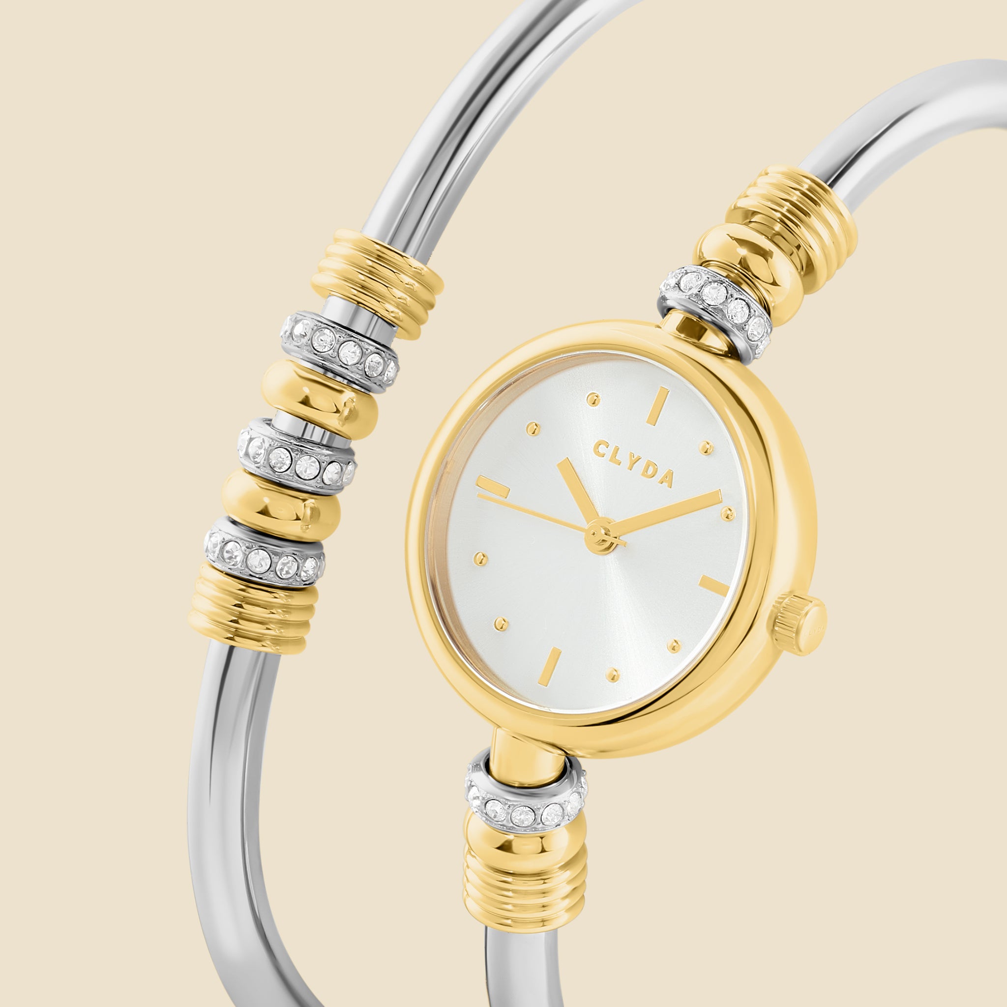 Montre Antoinette bi-color