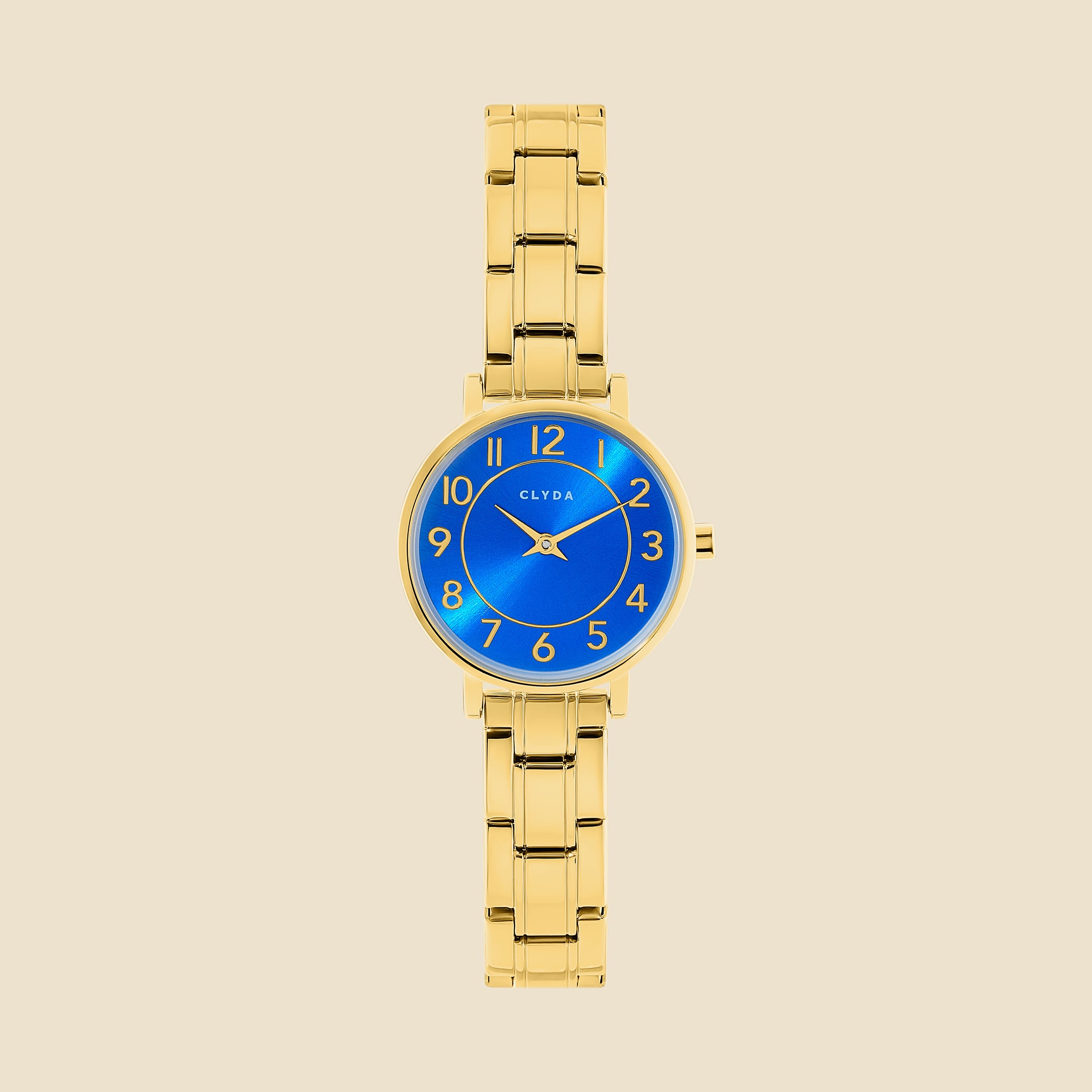Montre Marie doré bleu