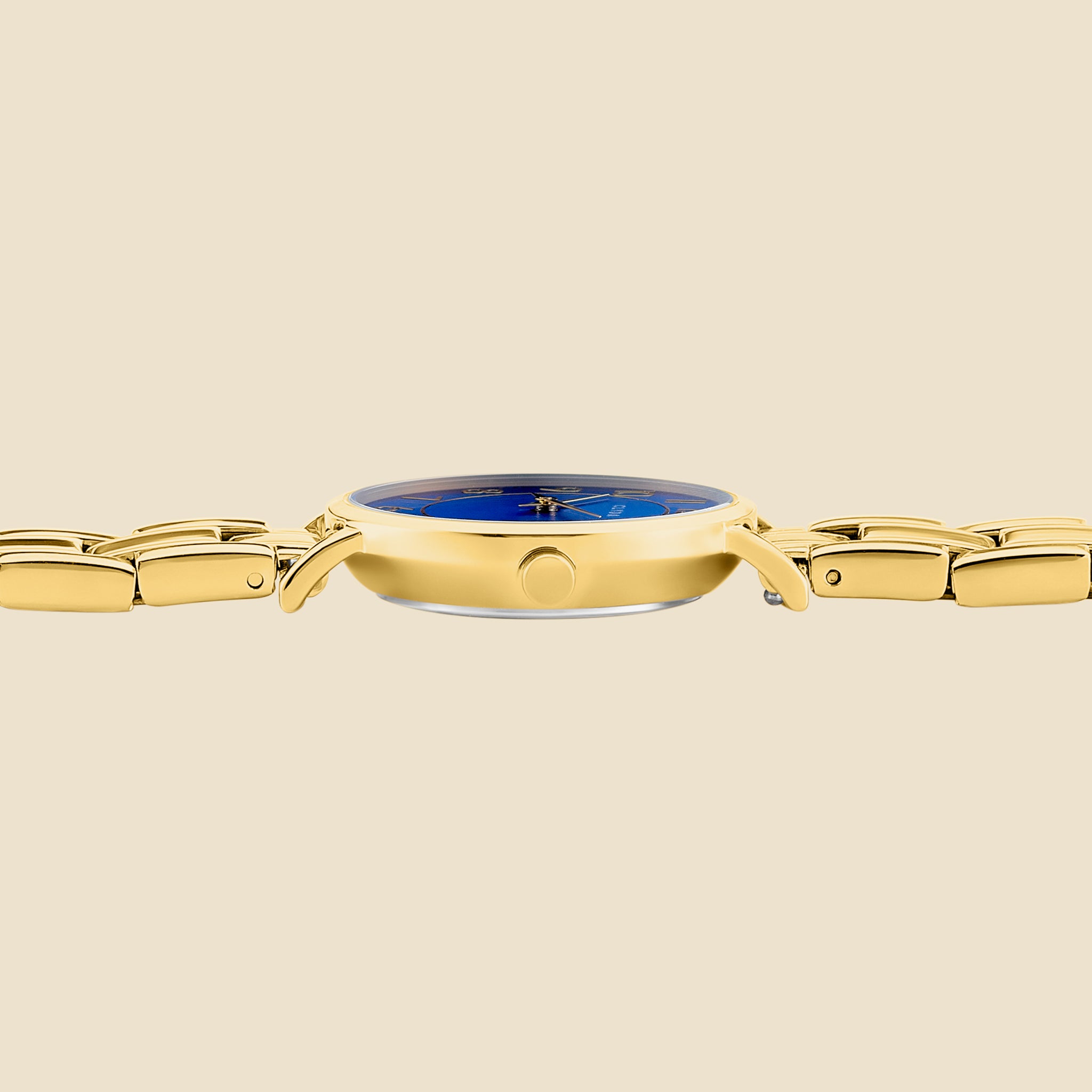 Montre Marie doré bleu