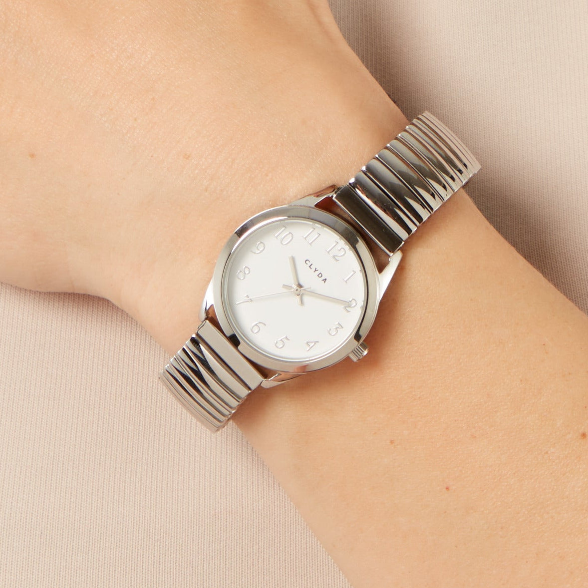 Jeannie silver watch