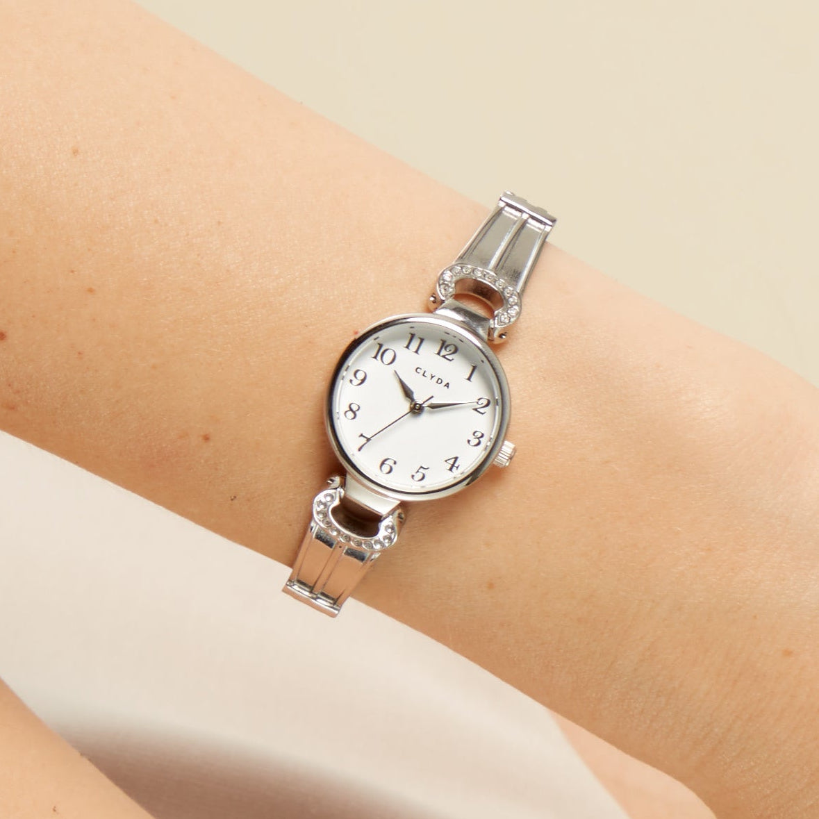 Marielle silver watch