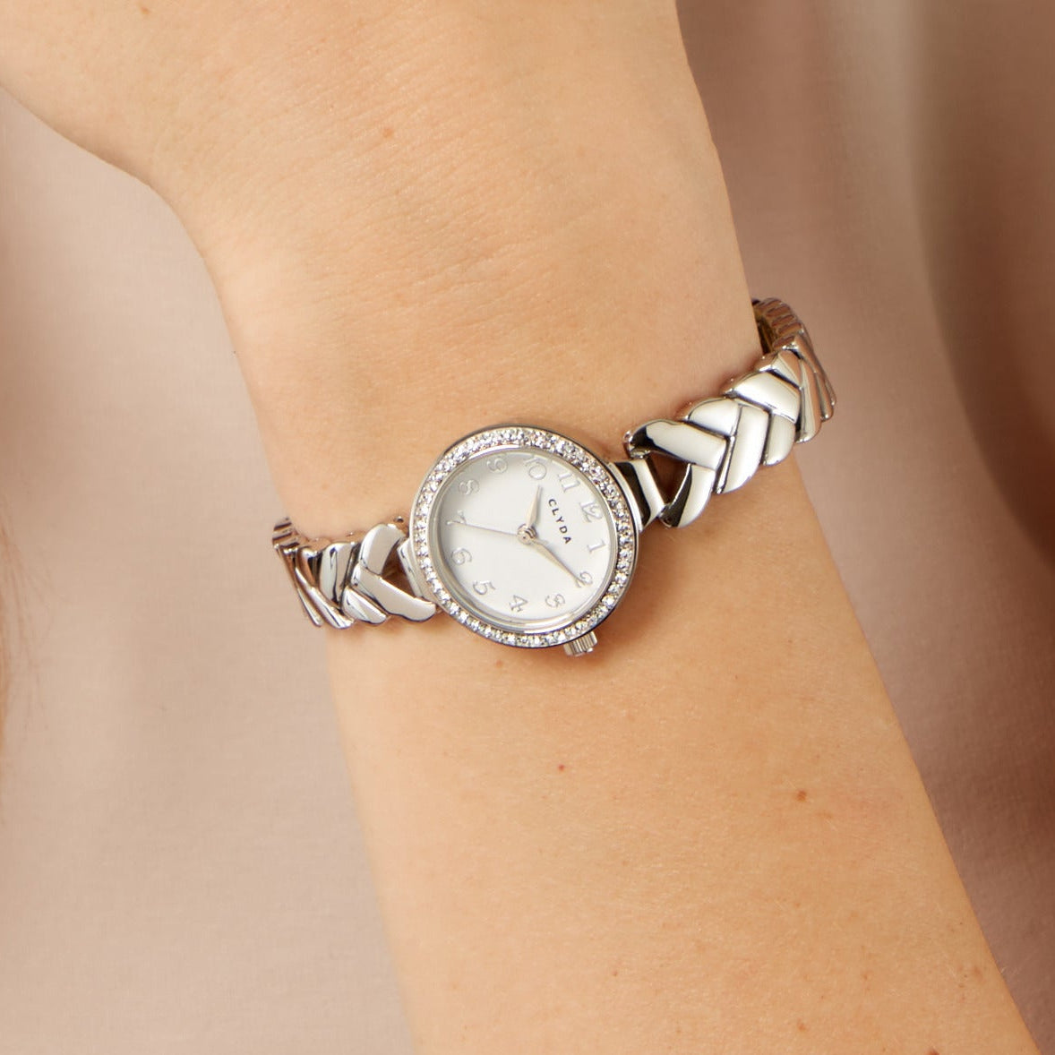 Pauline silver watch