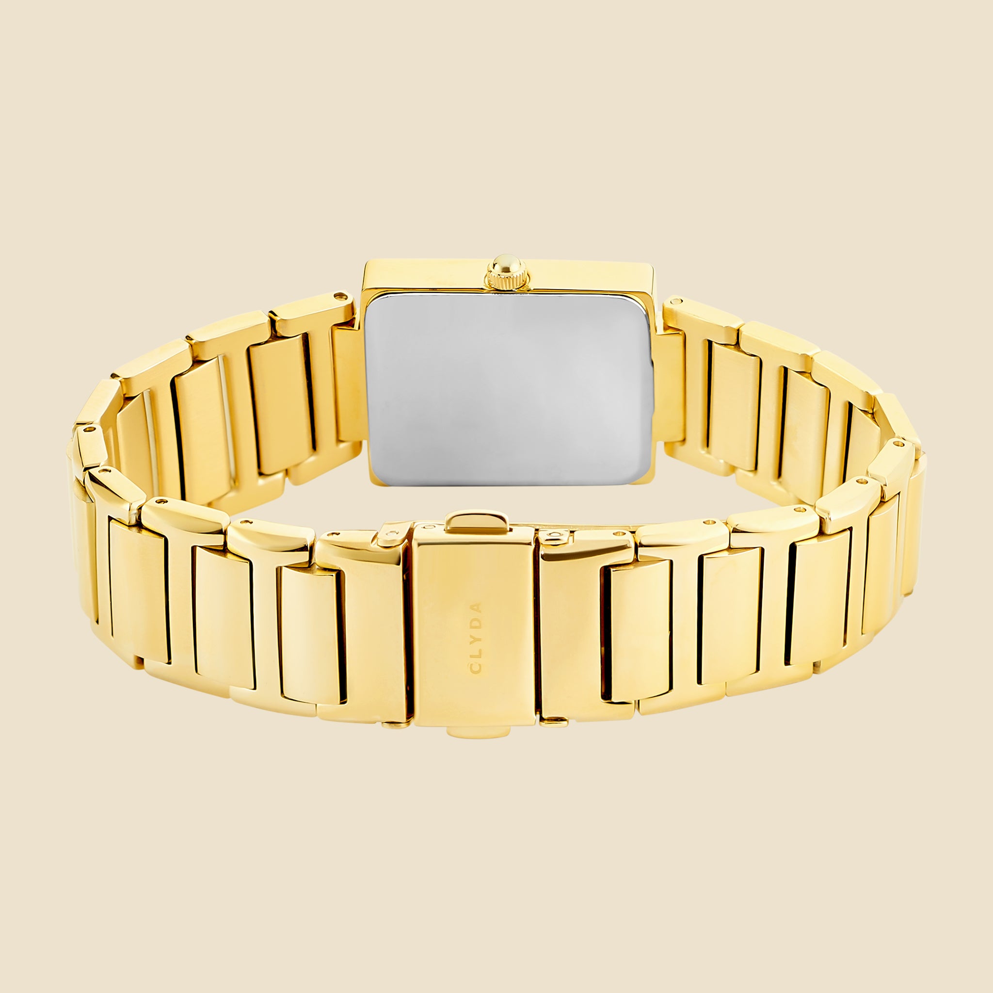Laure gold green watch