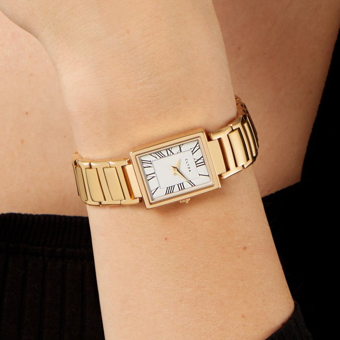 Laure gold watch
