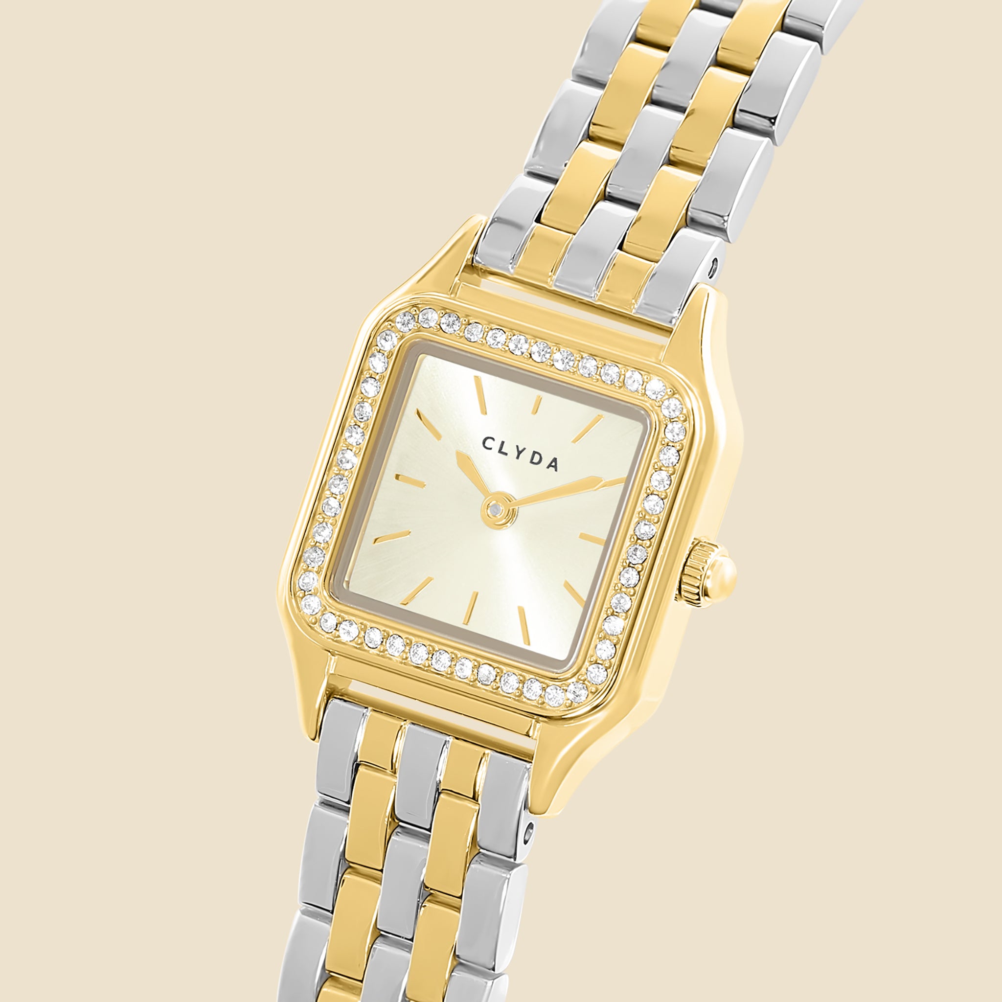 Montre Serena doré bicolore