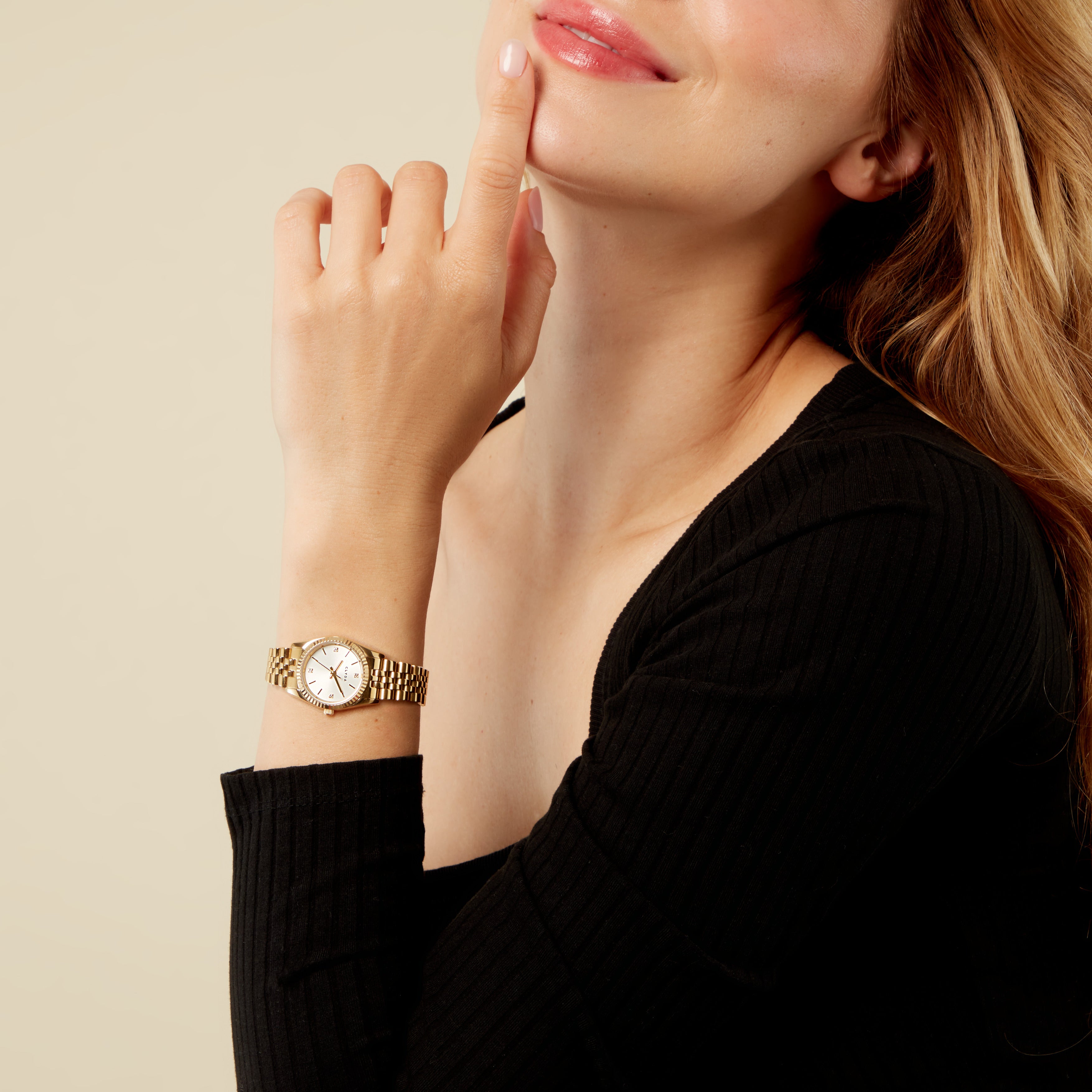 Montre Lea doré