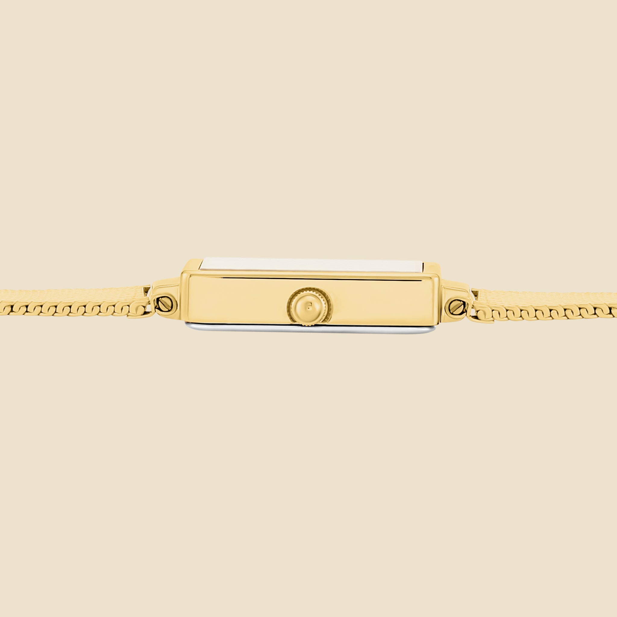 Laure gold mesh watch
