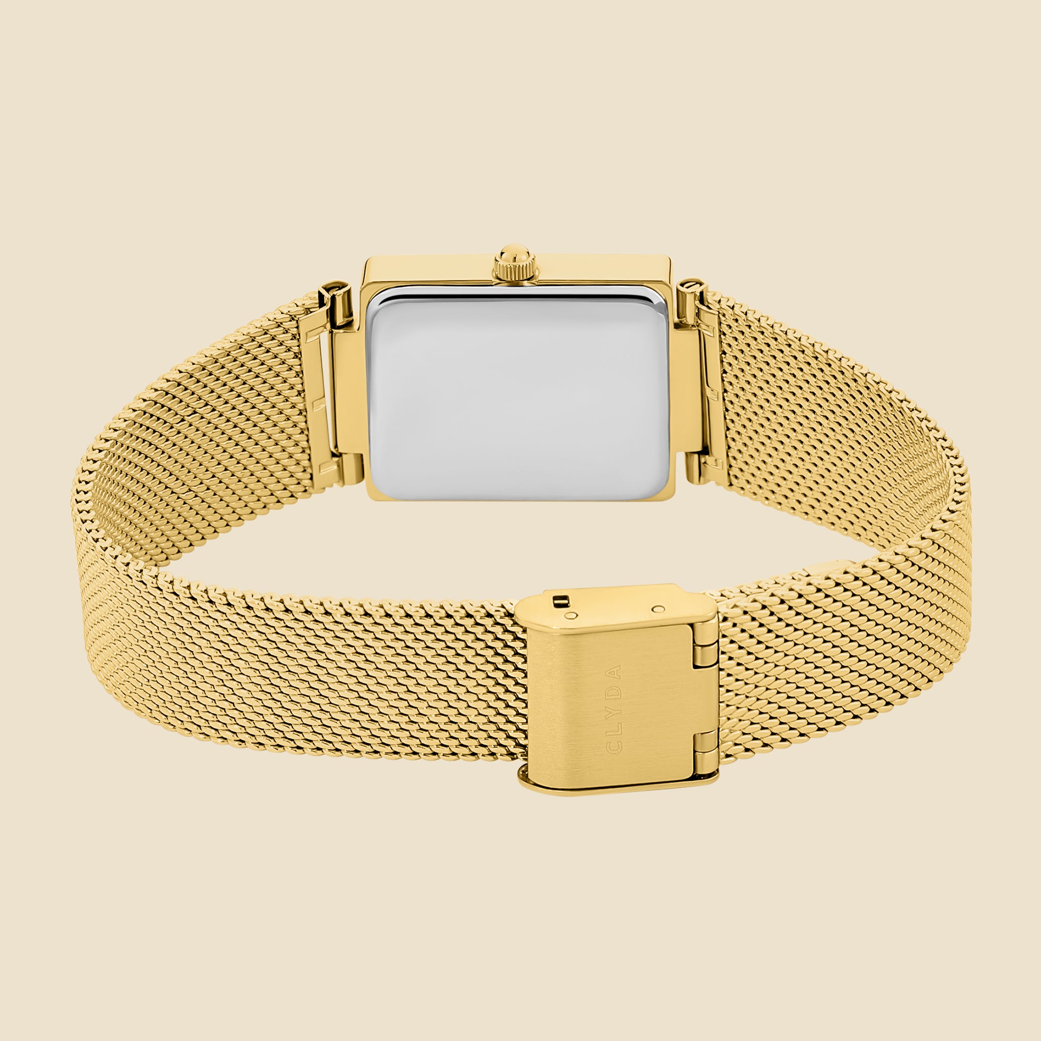 Laure gold mesh watch