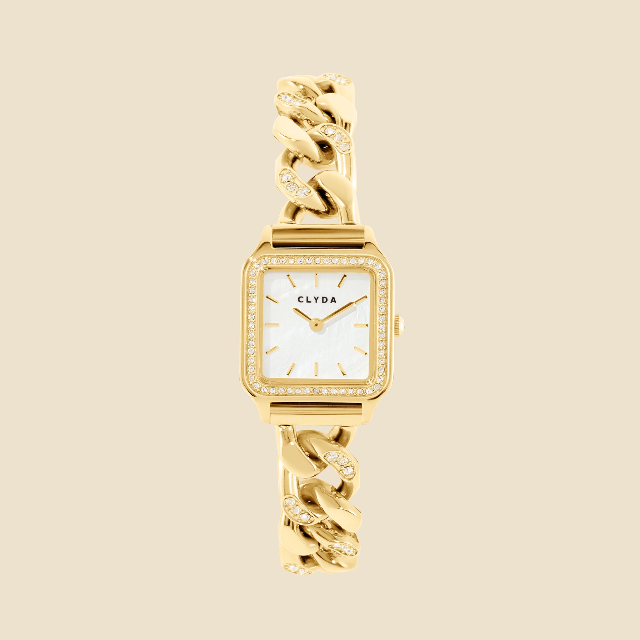 Gold chain watch – Serena