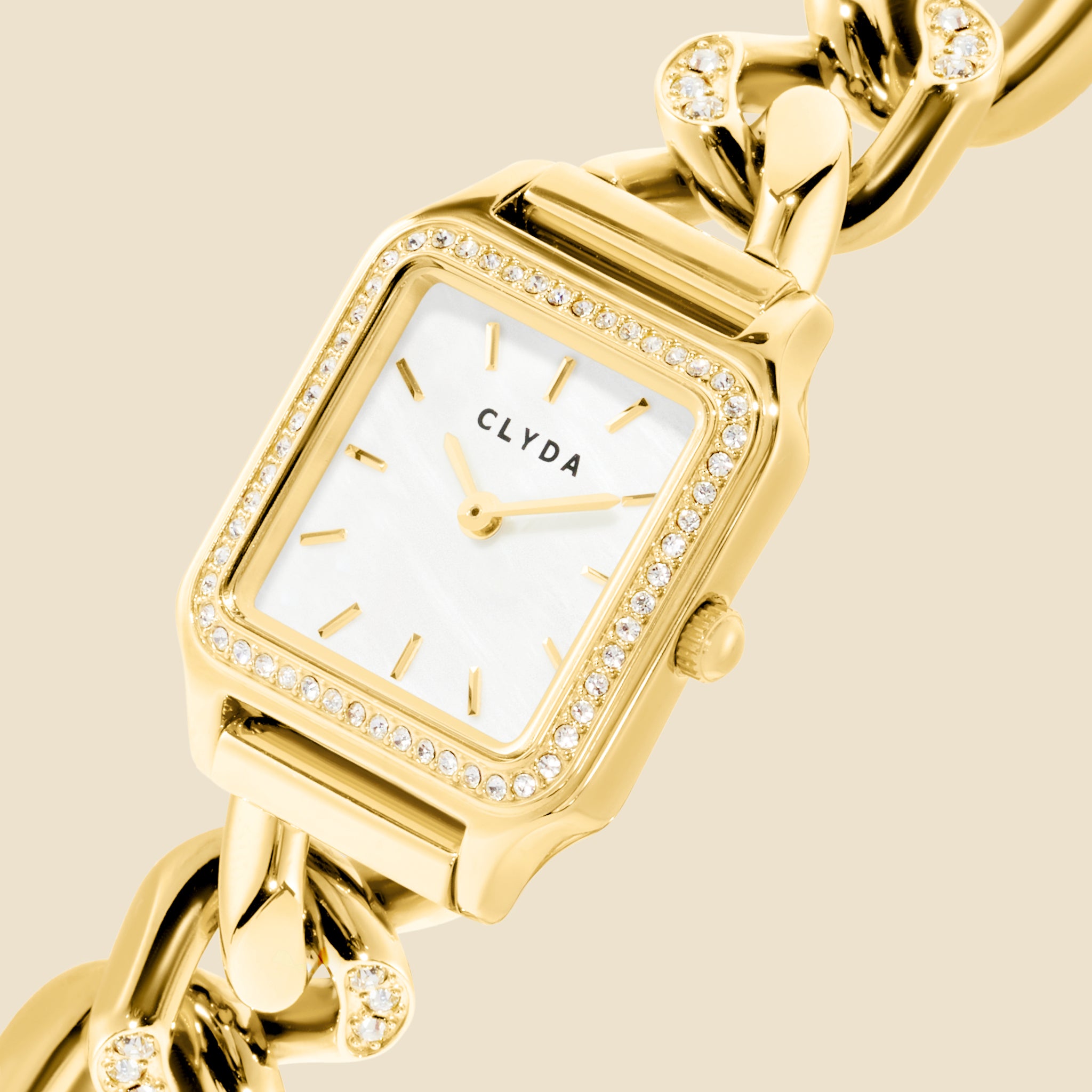Gold chain watch – Serena