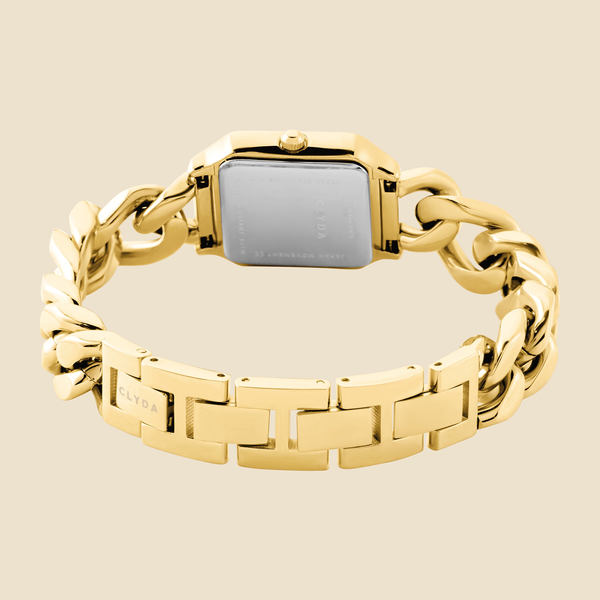 Gold chain watch – Serena