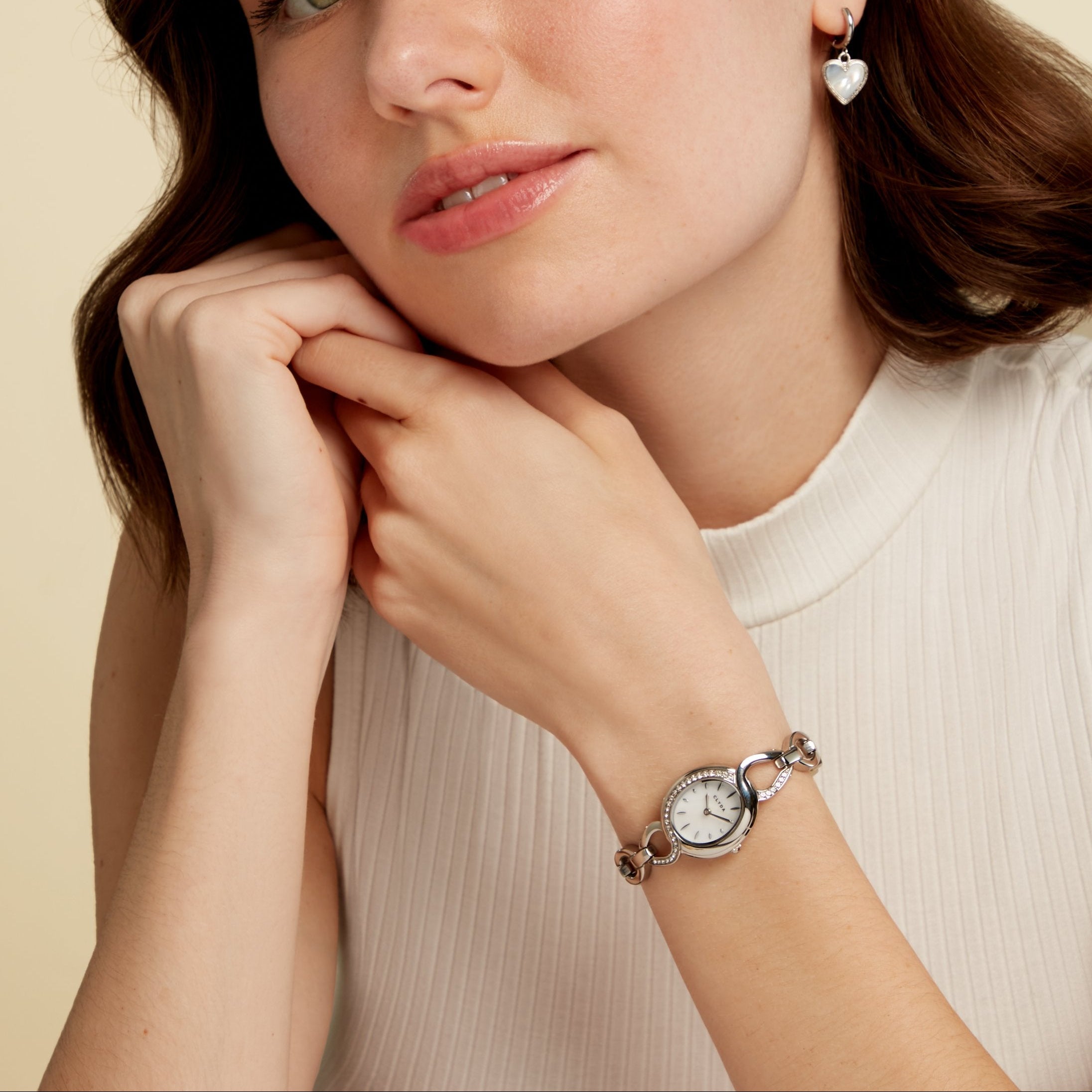 Montre argentée – Sylvie
