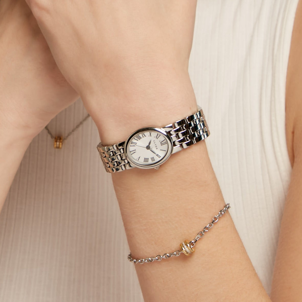 Silver watch – Camille