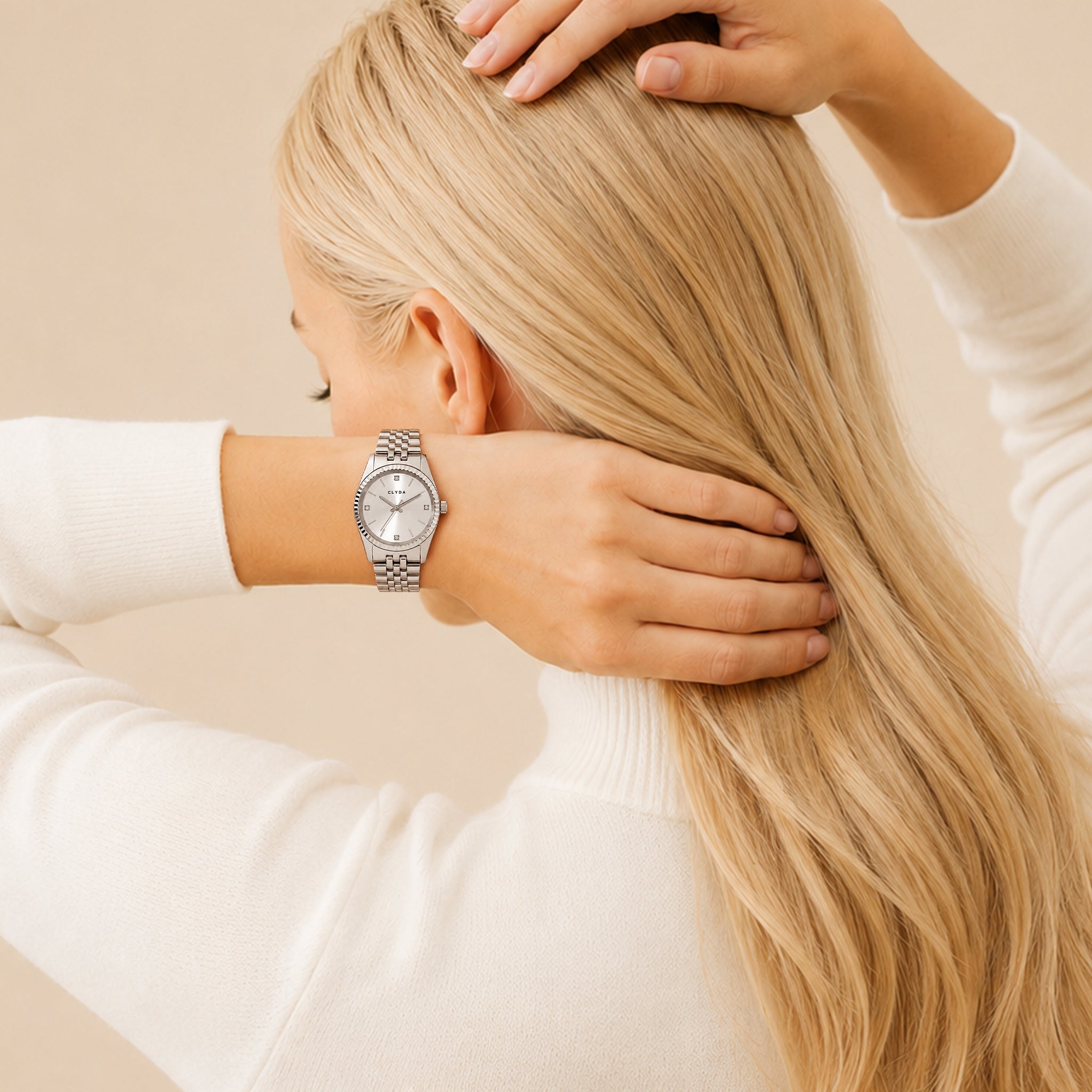Montre argentée S - Lily