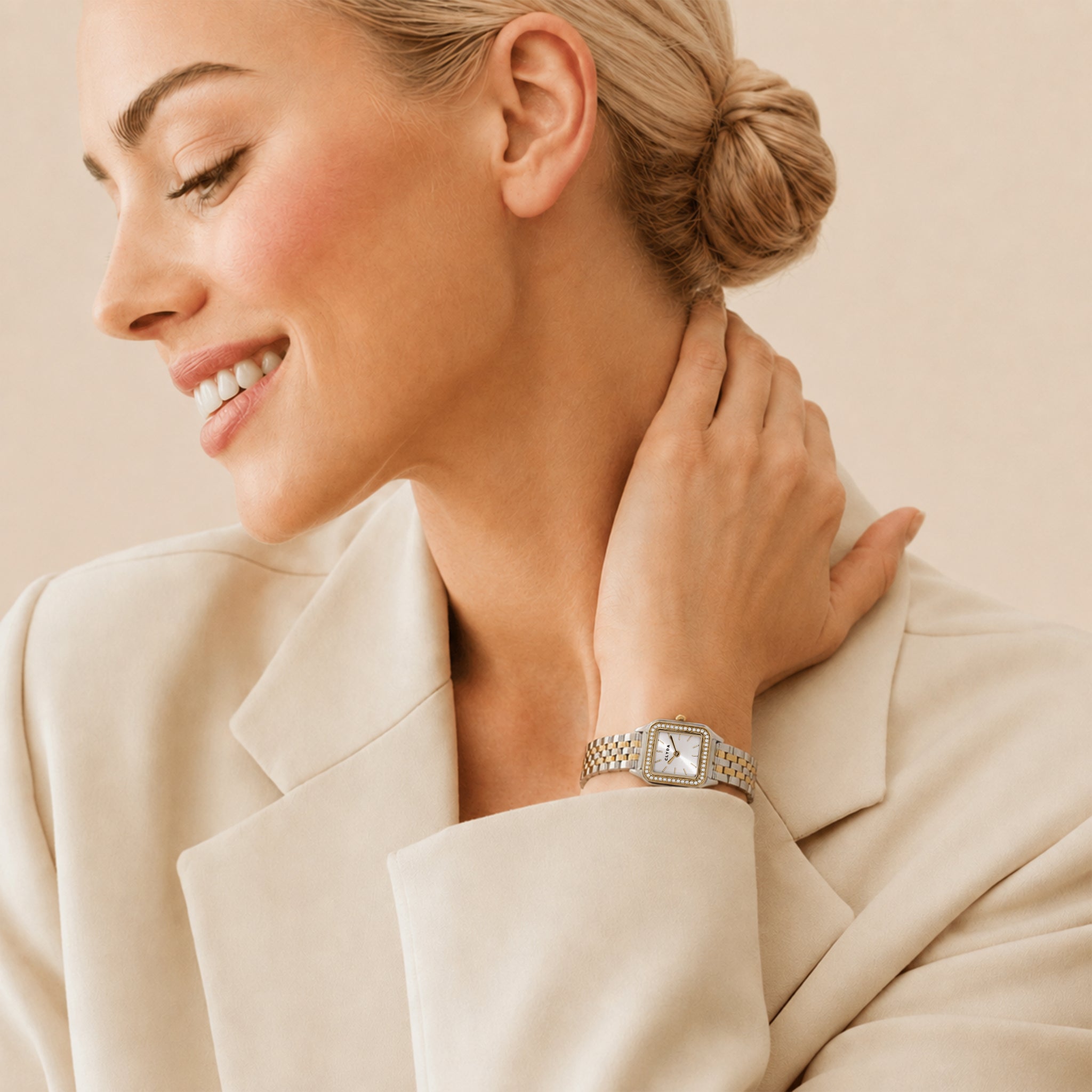 Montre bicolore S - Salomé