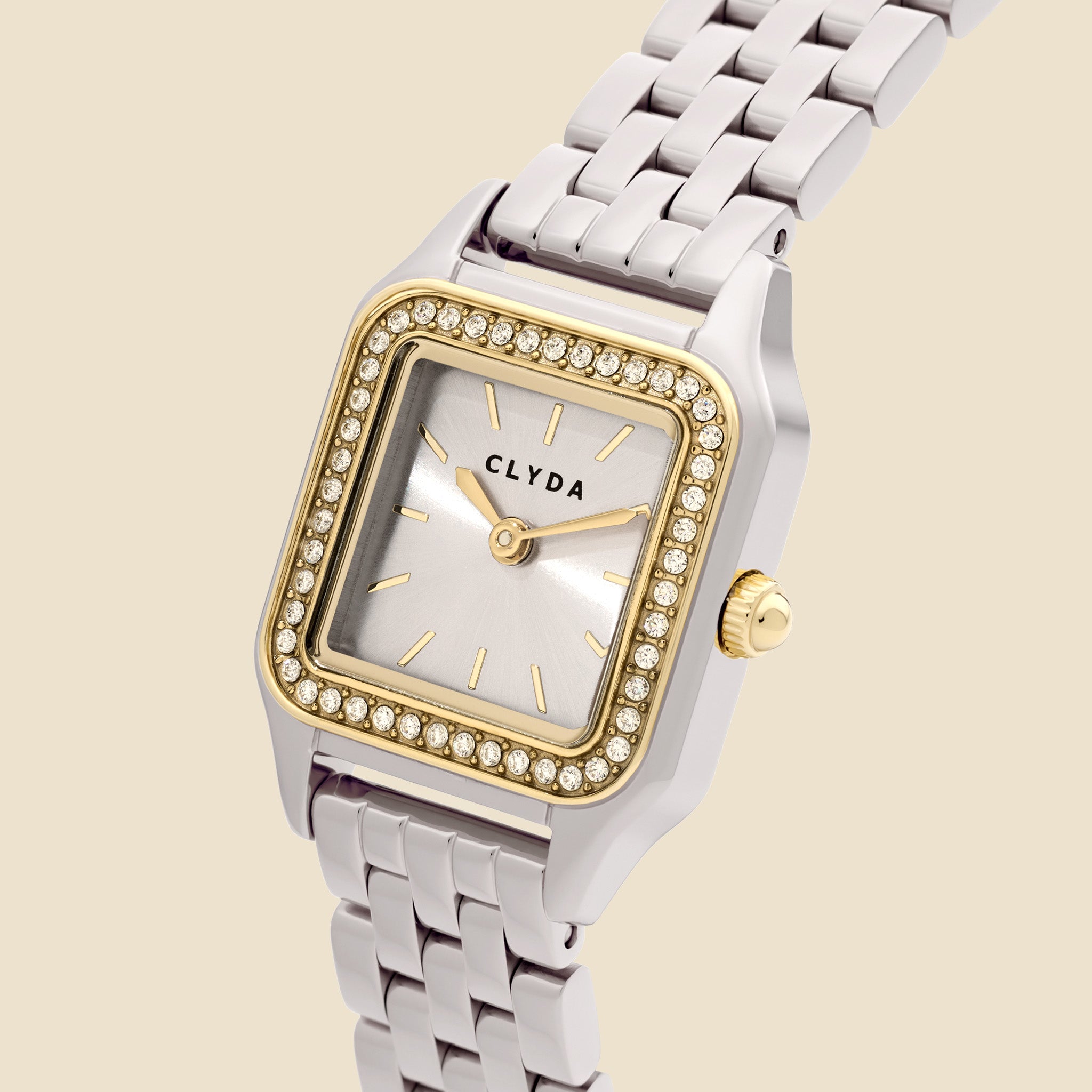 Montre bicolore cadran blanc S - Salomé