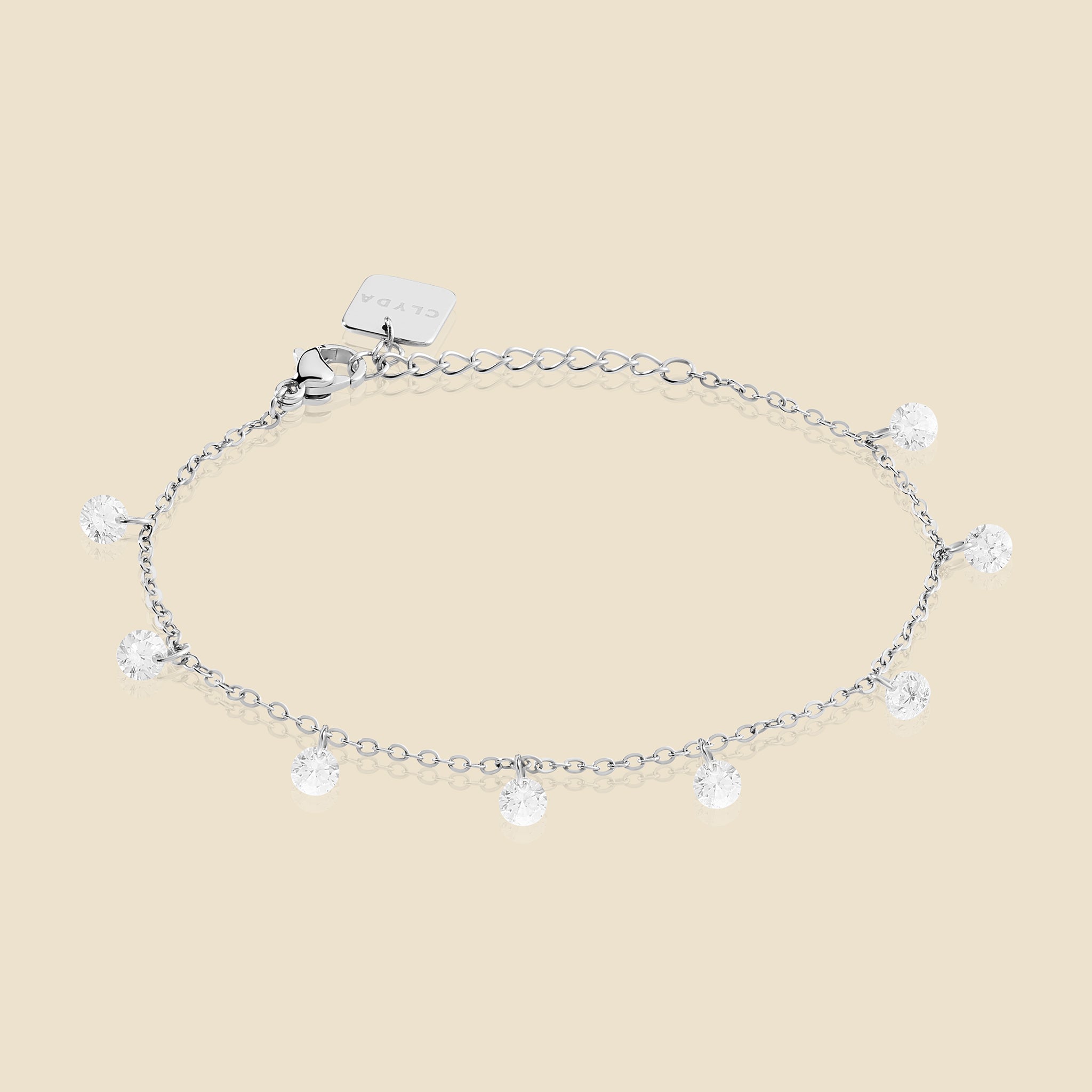 Bracelet Étincelle argenté
