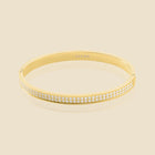 Gold Double Bangle – Timeless