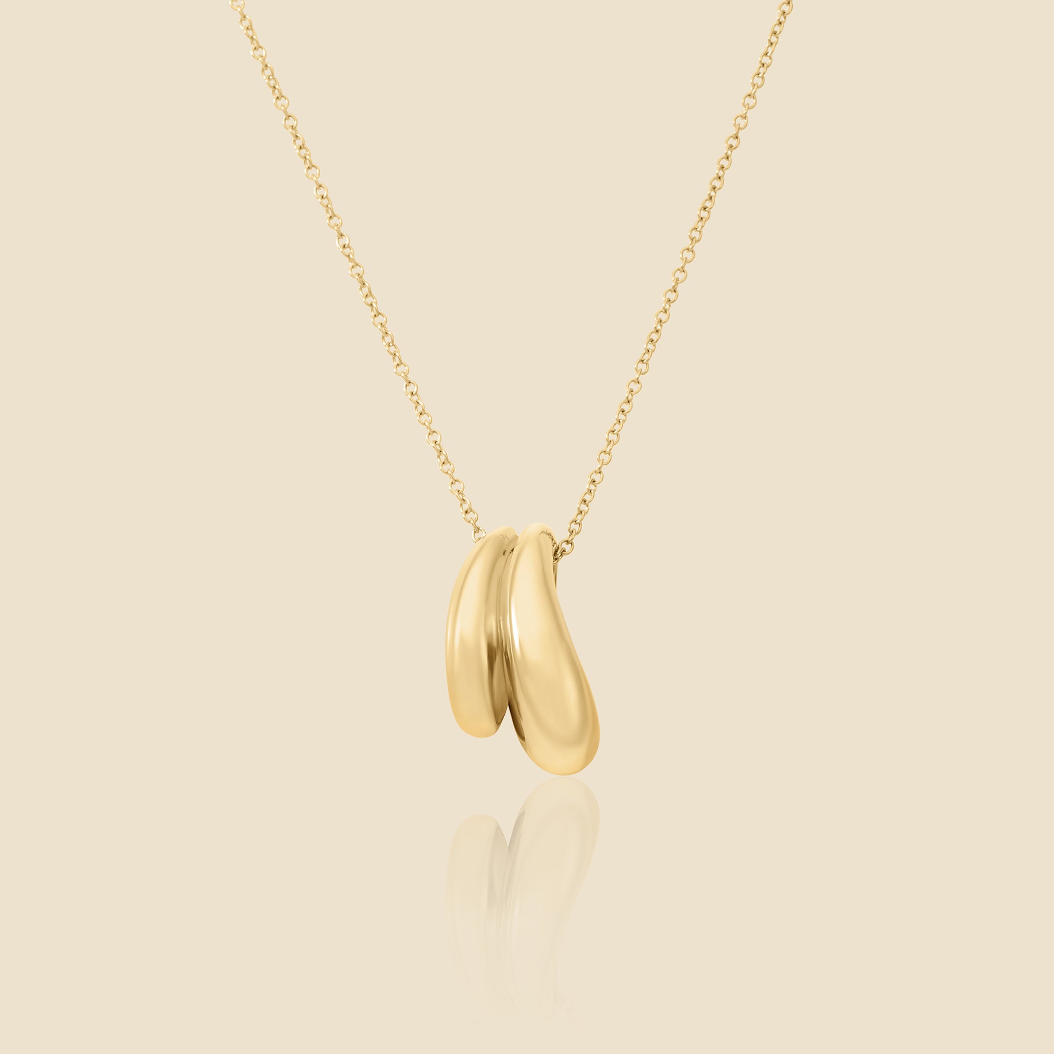 Gold Necklace – Sparkling Charm 