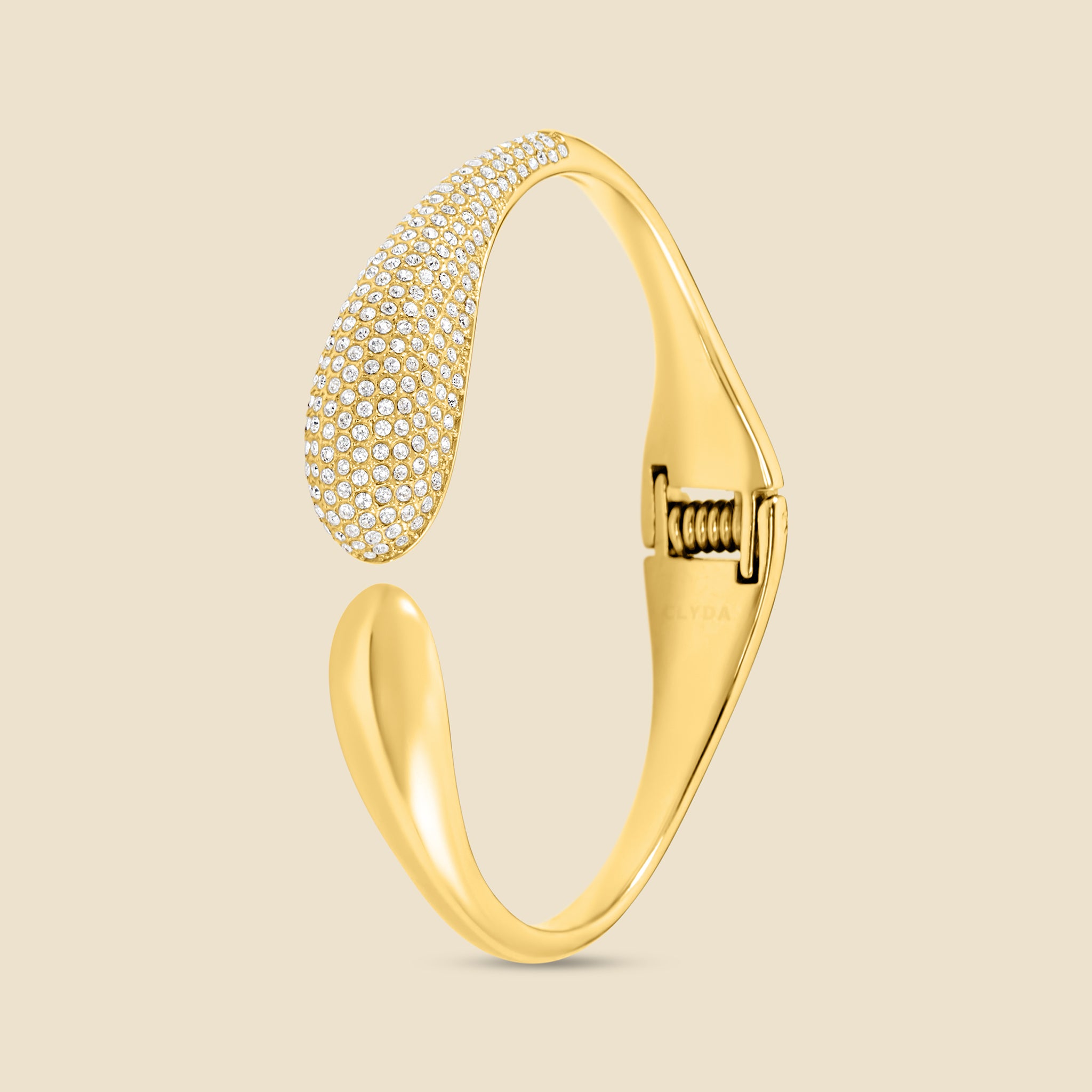 Gold bangle – Sparkle