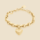 Gold Bracelet – Heart Memory