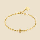 Gold-plated bracelet – Duo