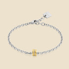 Silver-plated bracelet – Duo