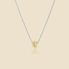 Silver-plated necklace – Duo