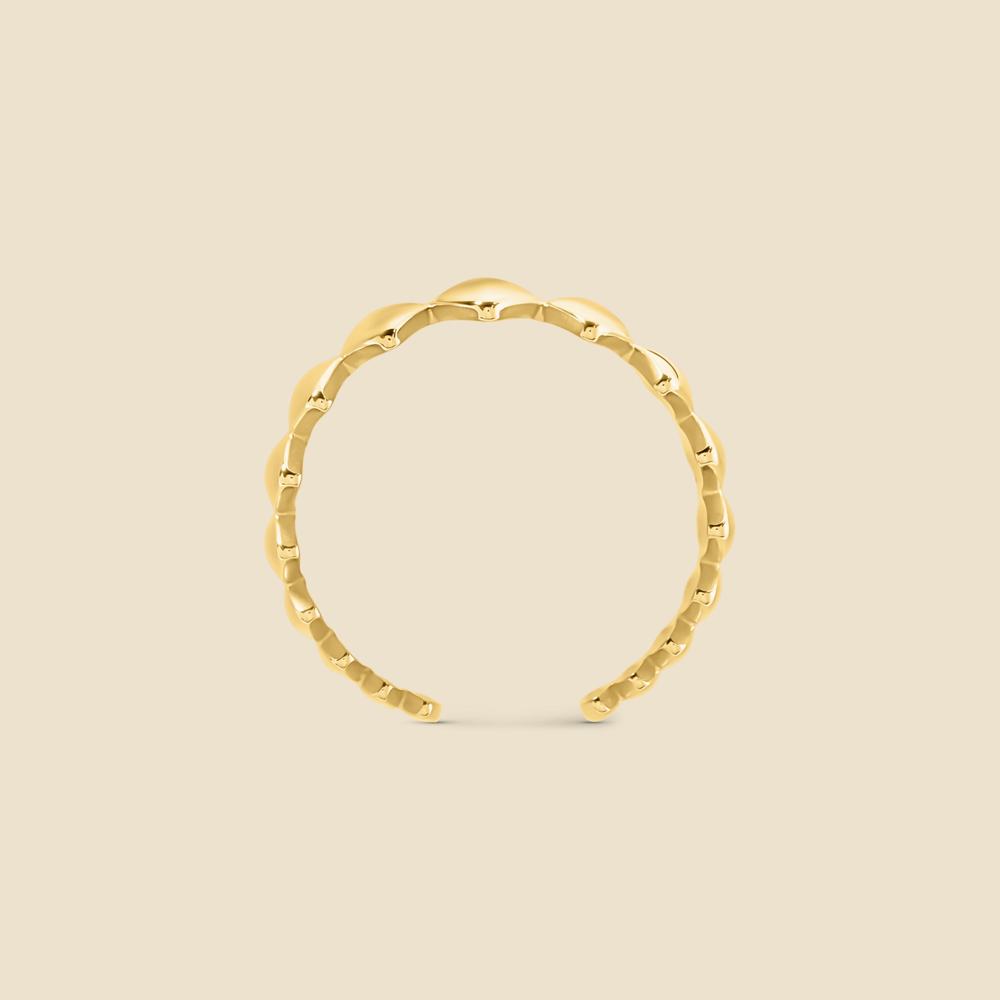 Gold ring – Petal