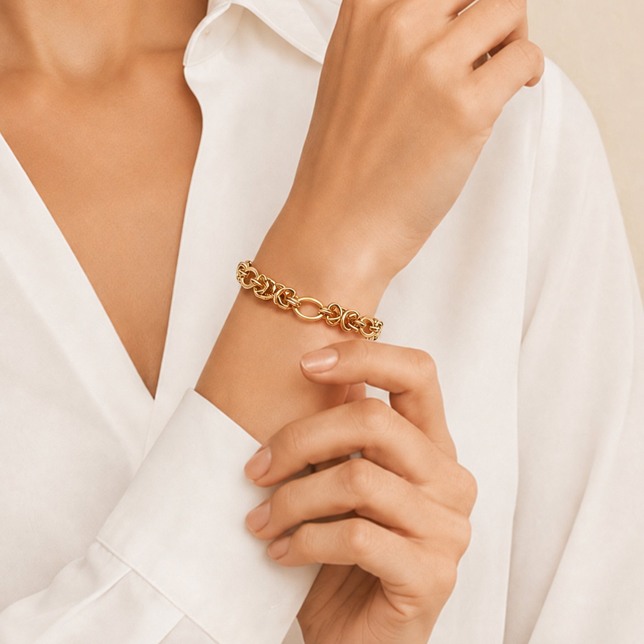 Bracelet doré - Charme