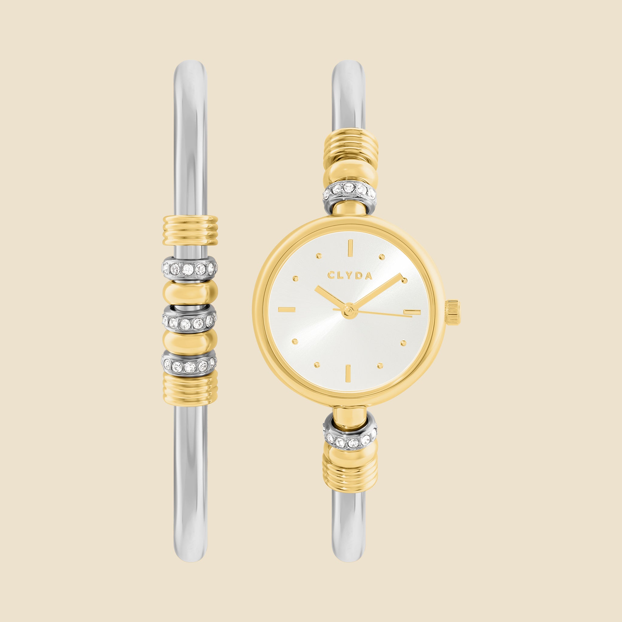 Montre Antoinette bi-color