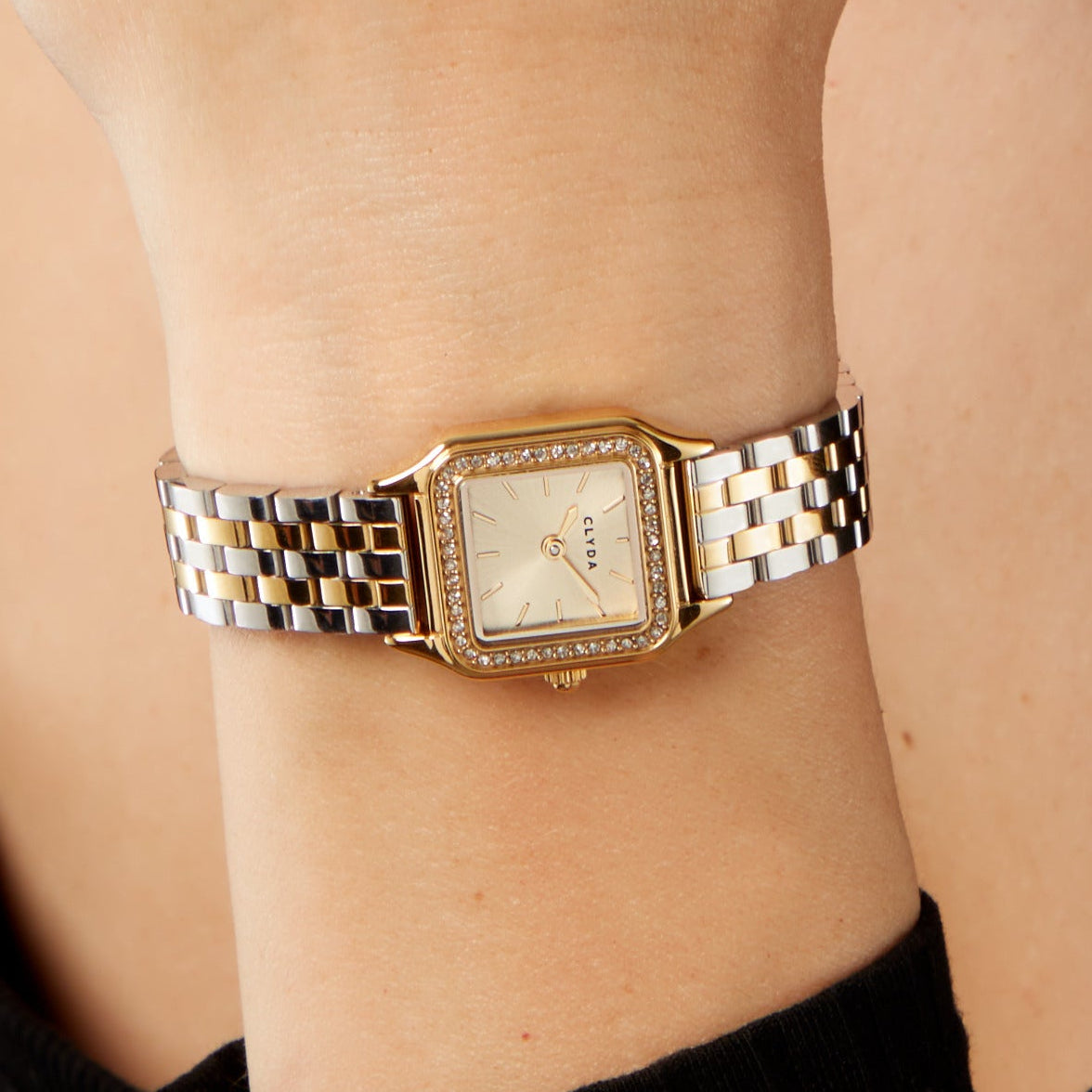 Montre Serena doré bicolore