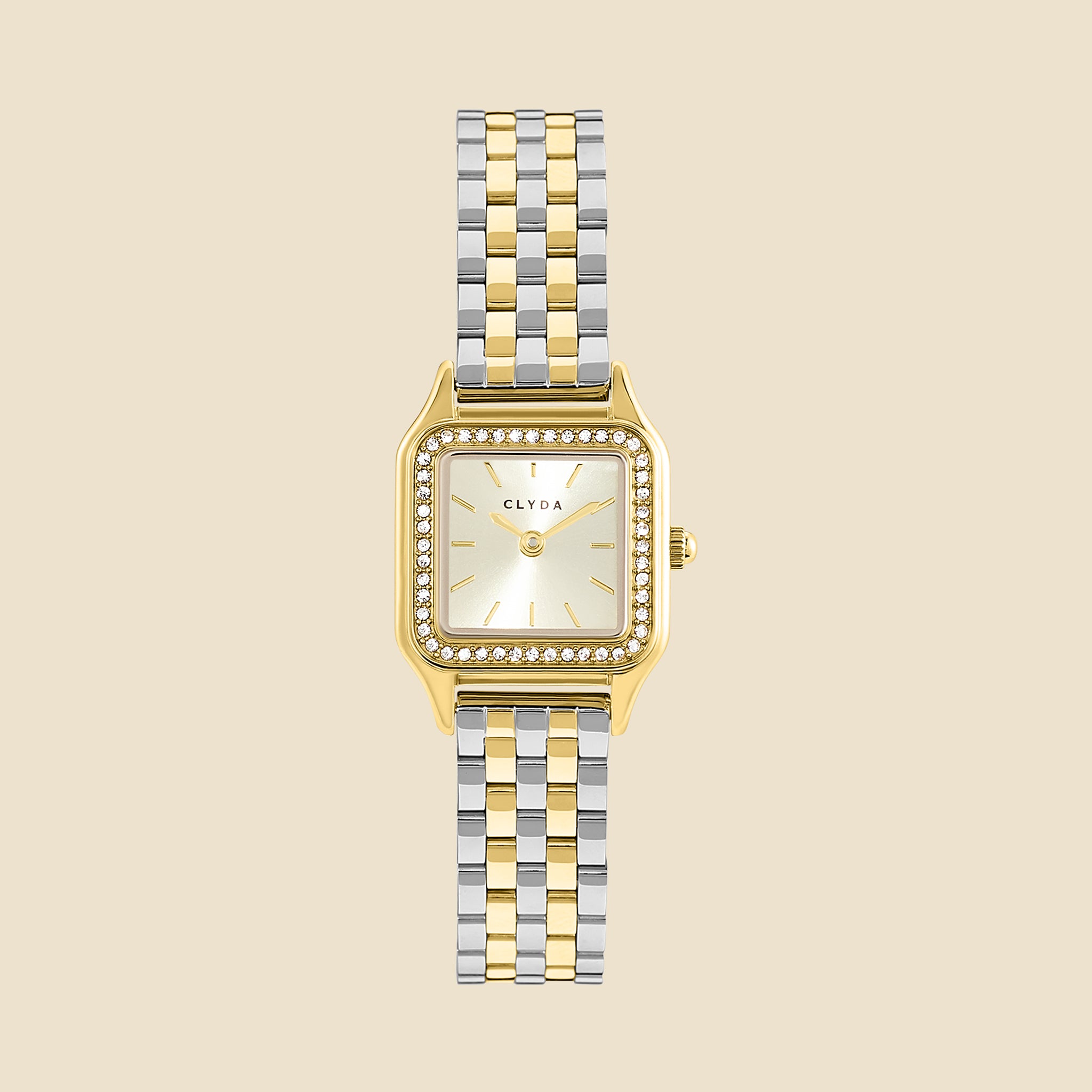 Montre Serena doré bicolore