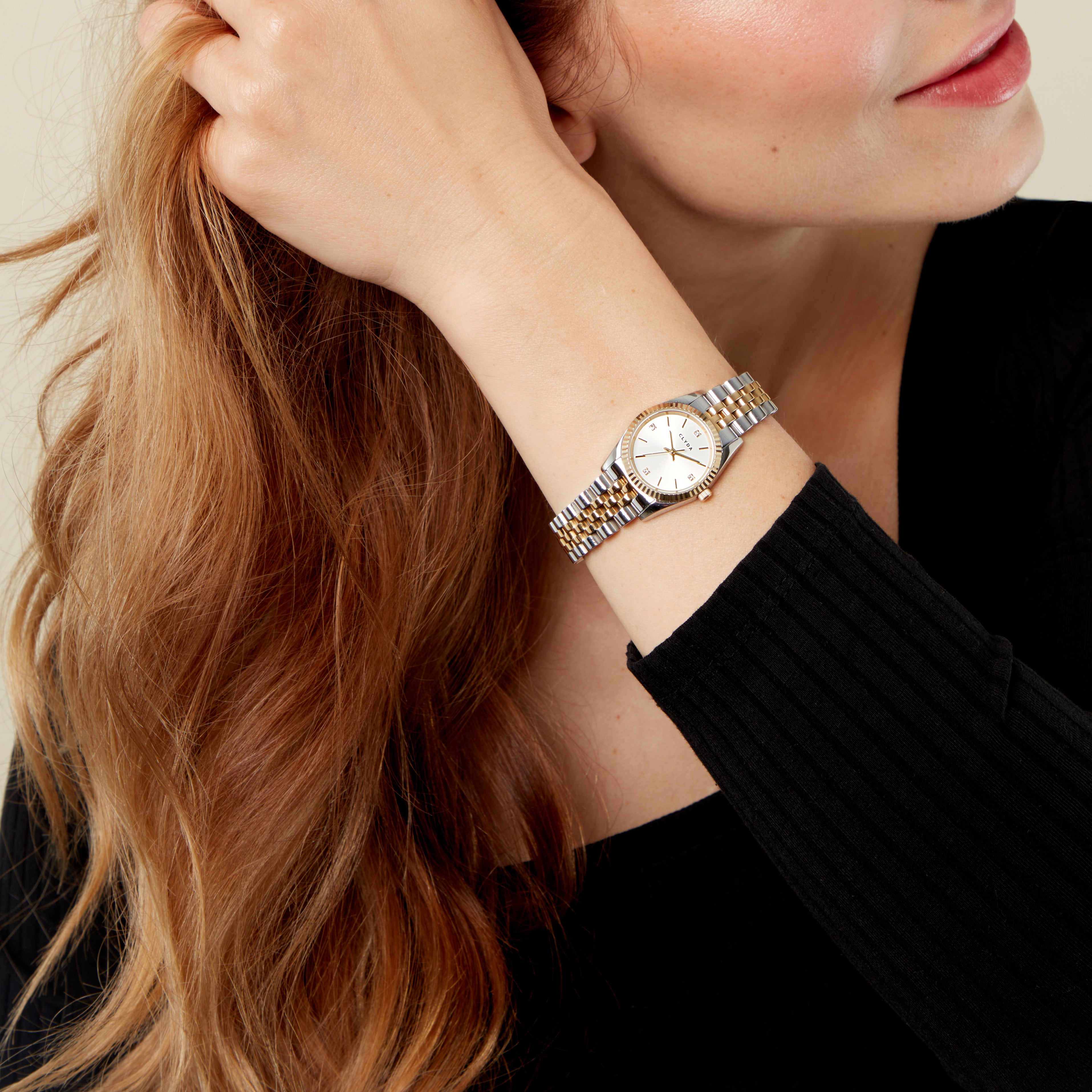 Montre Lea bicolore