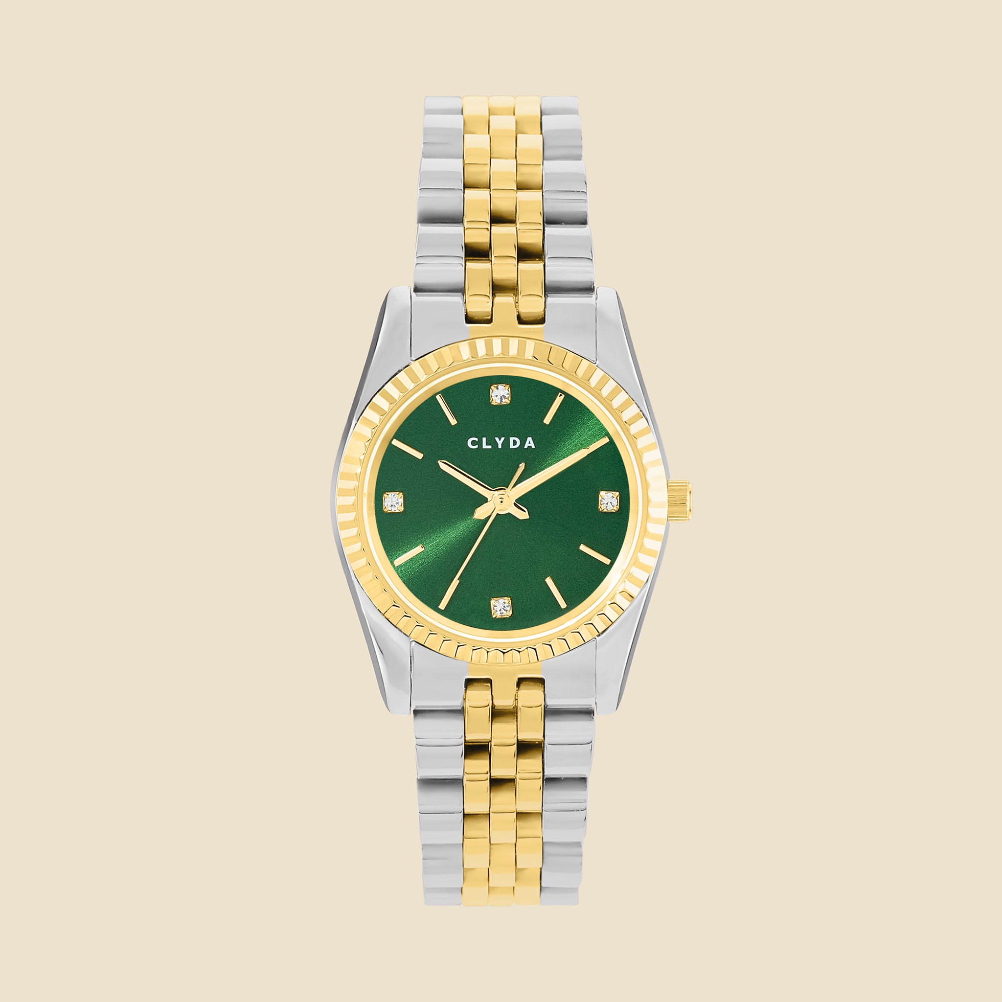 Montre Lea bicolore vert