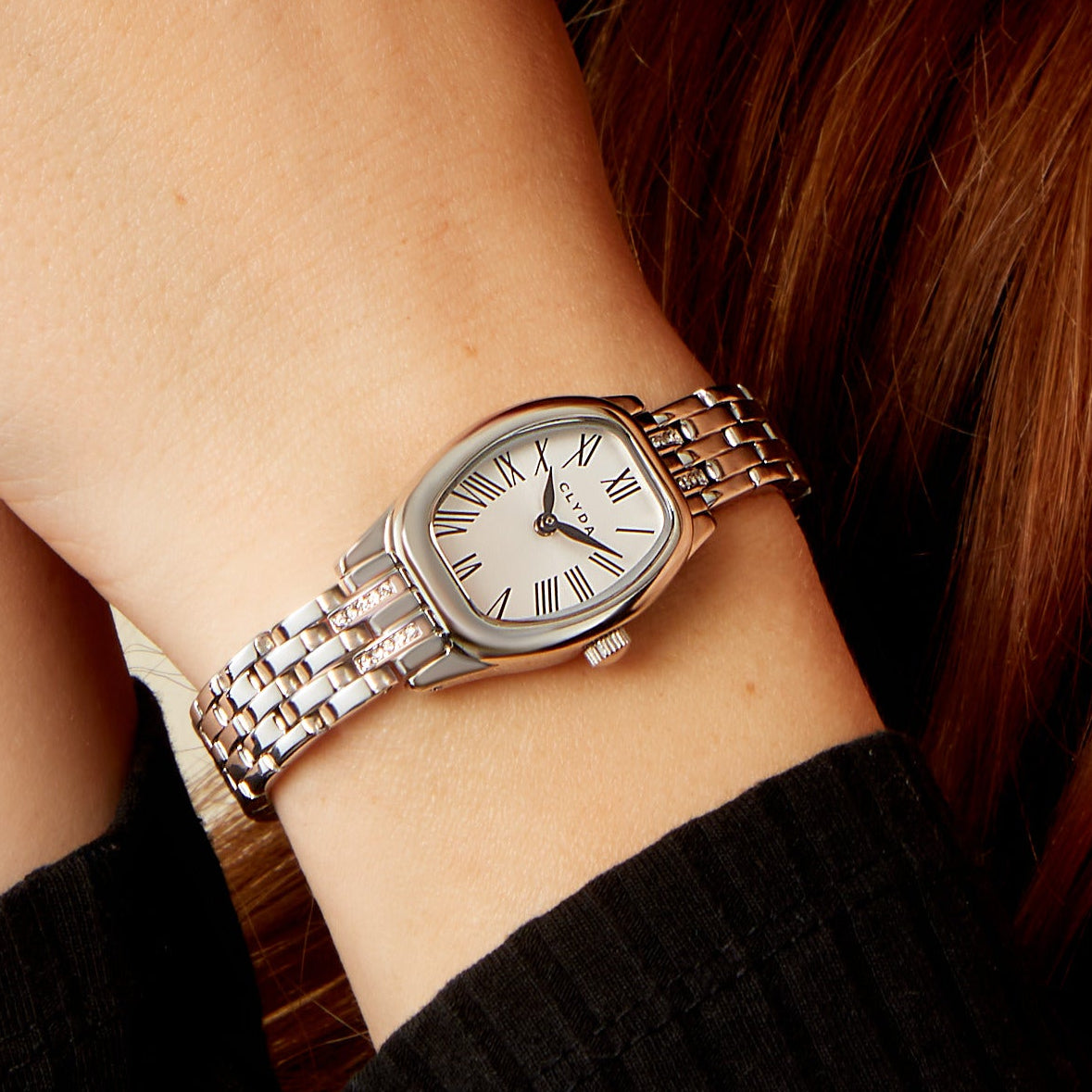 Gisele silver watch