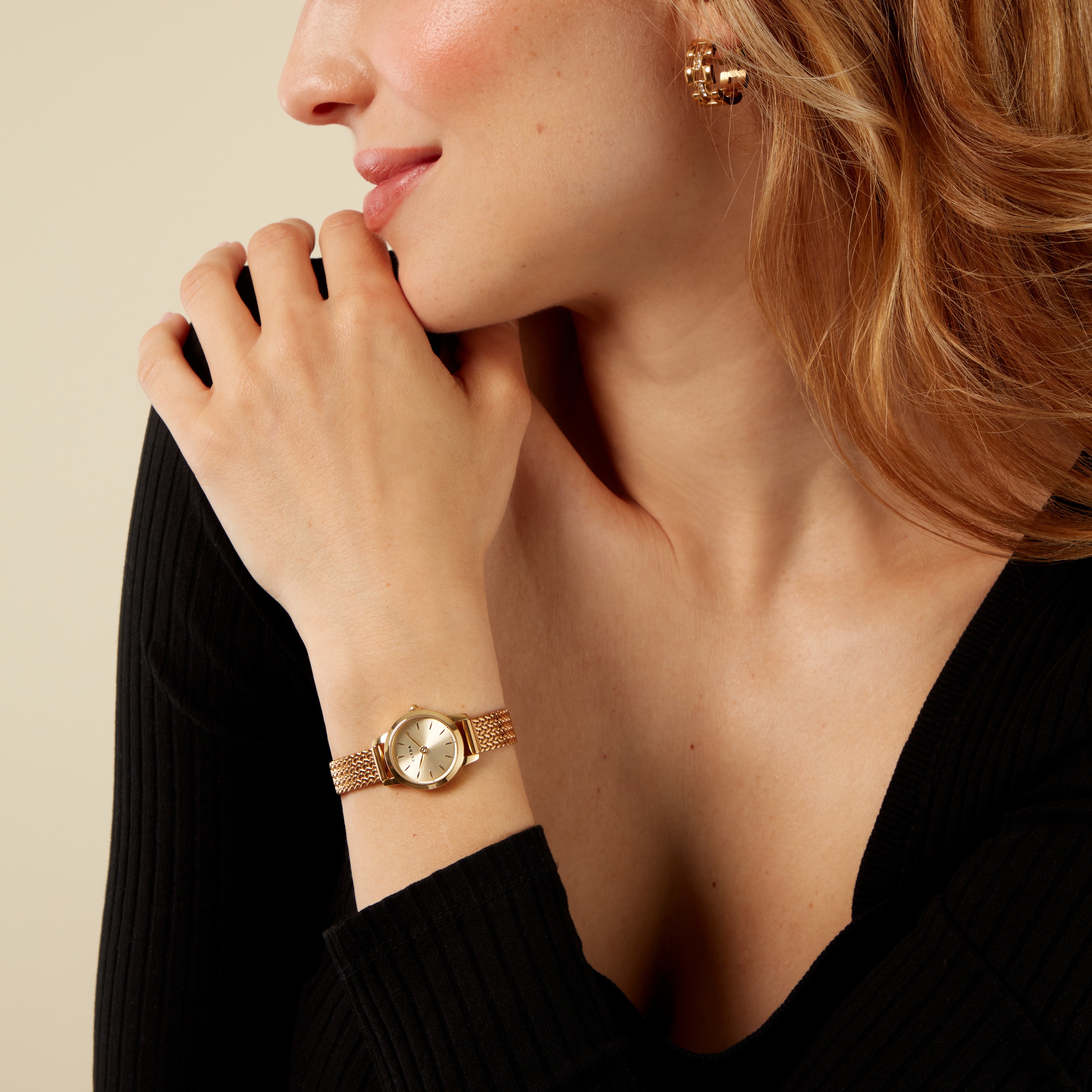 Montre Emma doré