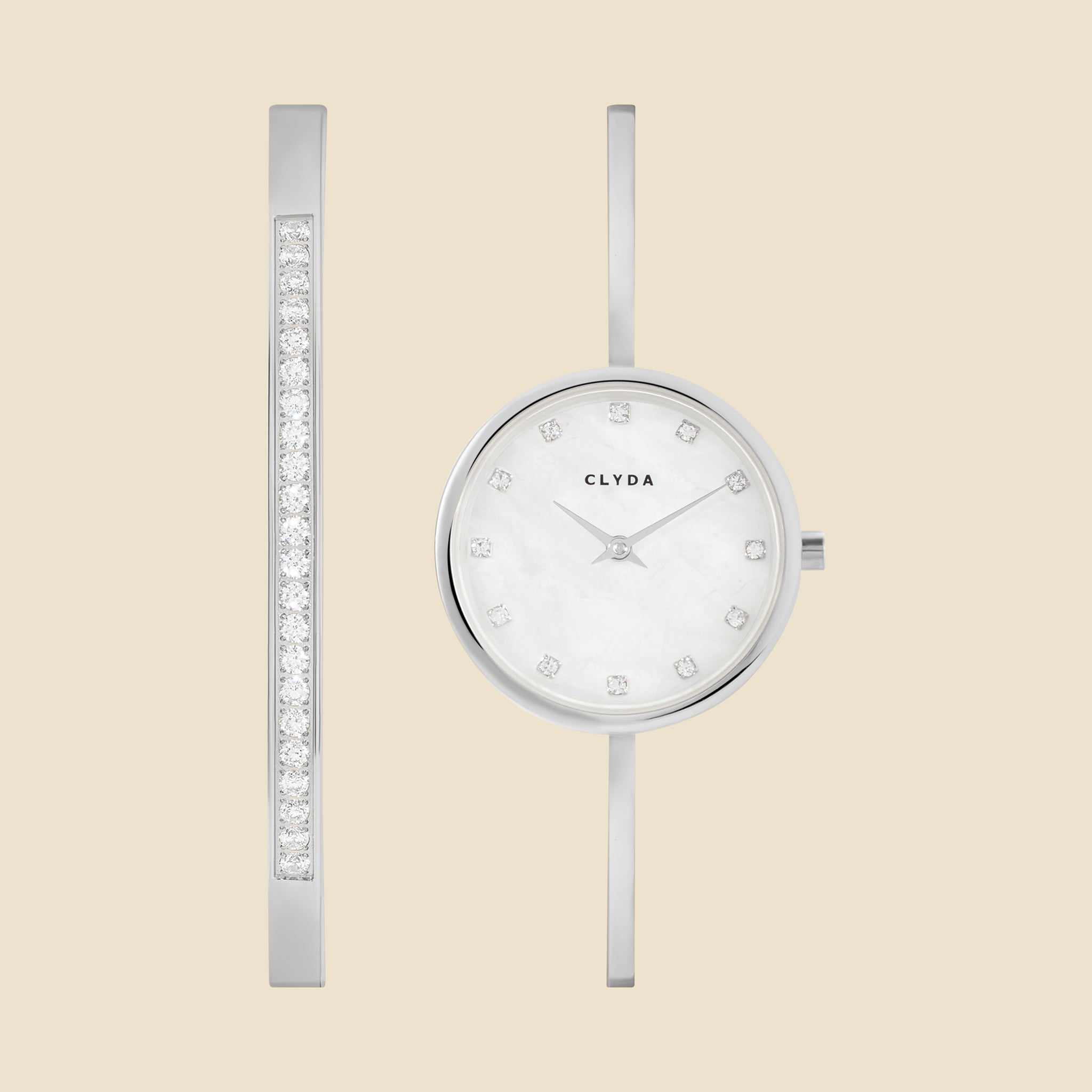 Montre Sully argenté jonc
