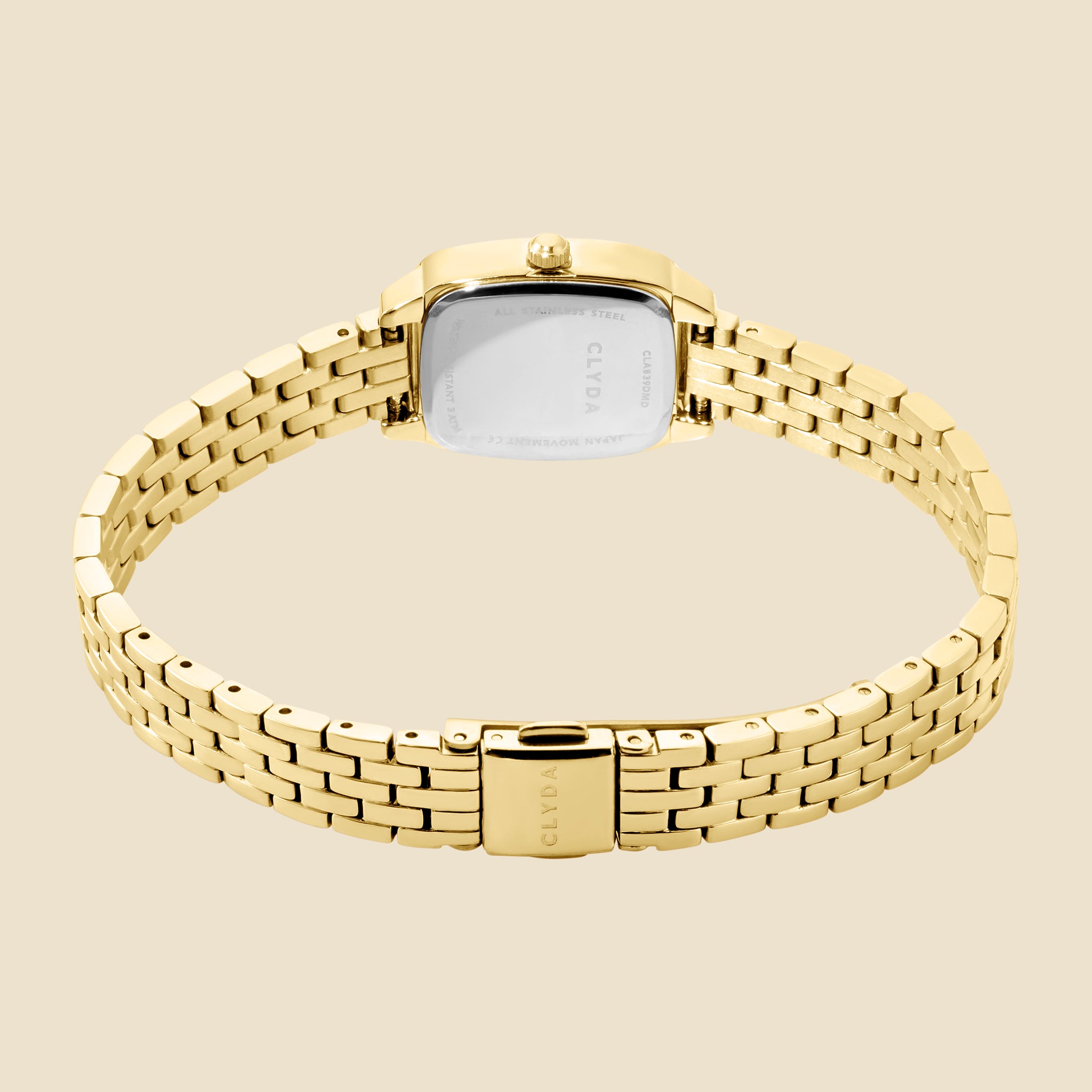 Black and gold watch - Gabrielle