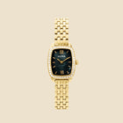 Black and gold watch - Gabrielle