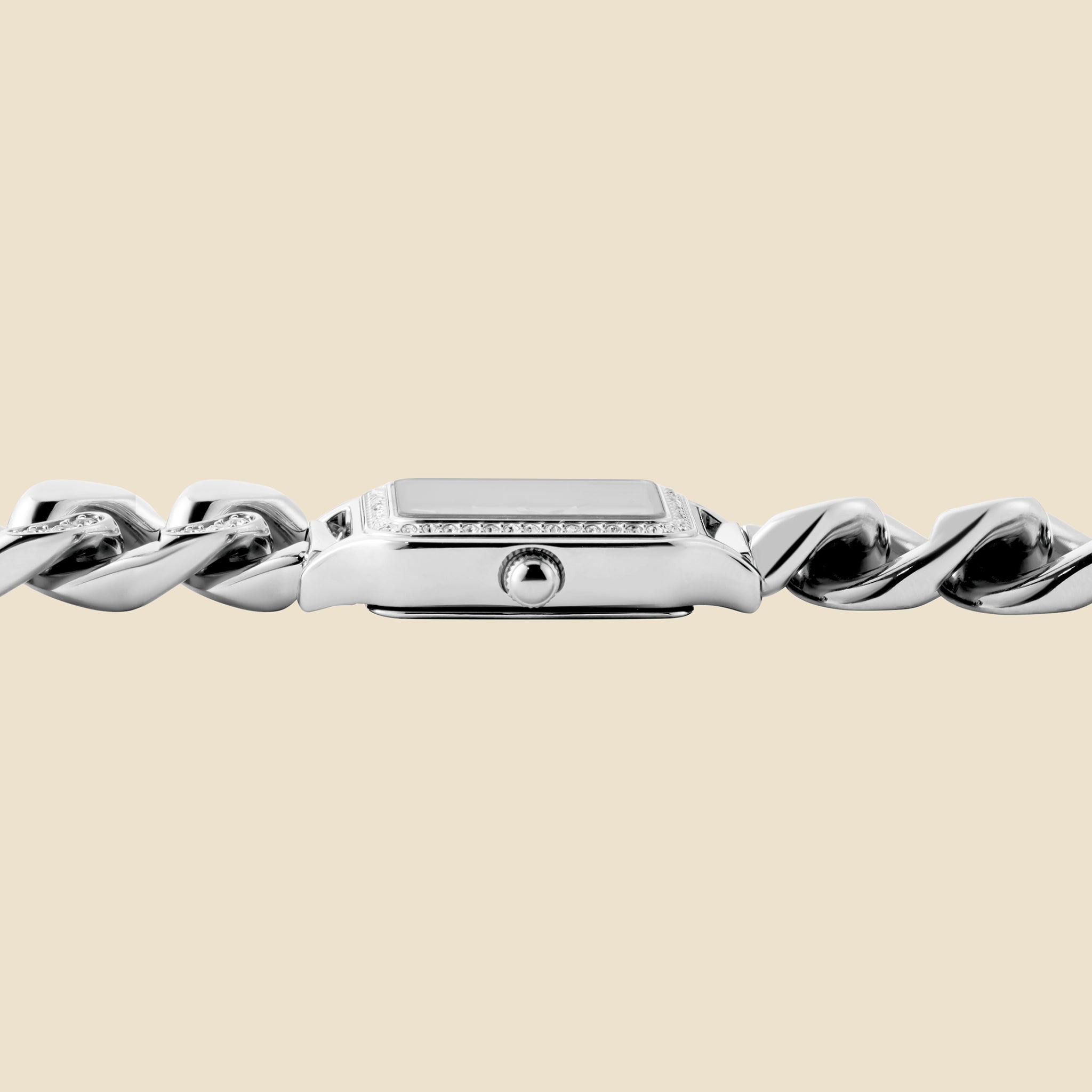 Women's Silver Chain Watch – Serena | Clyda