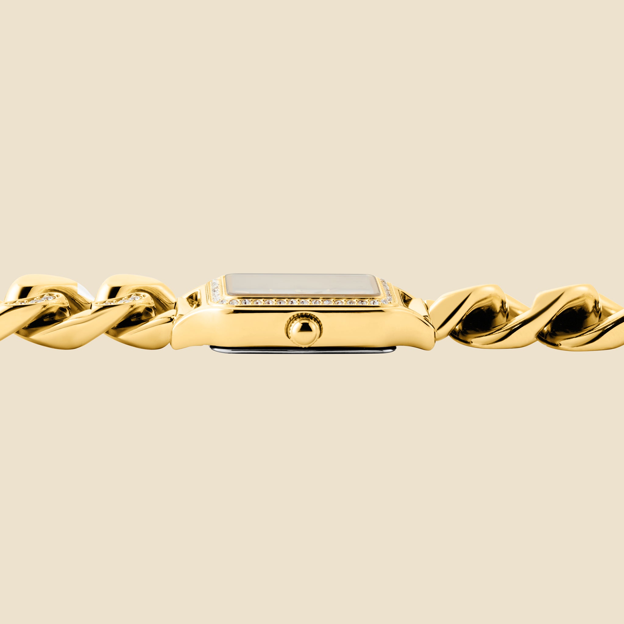 Gold chain watch – Serena