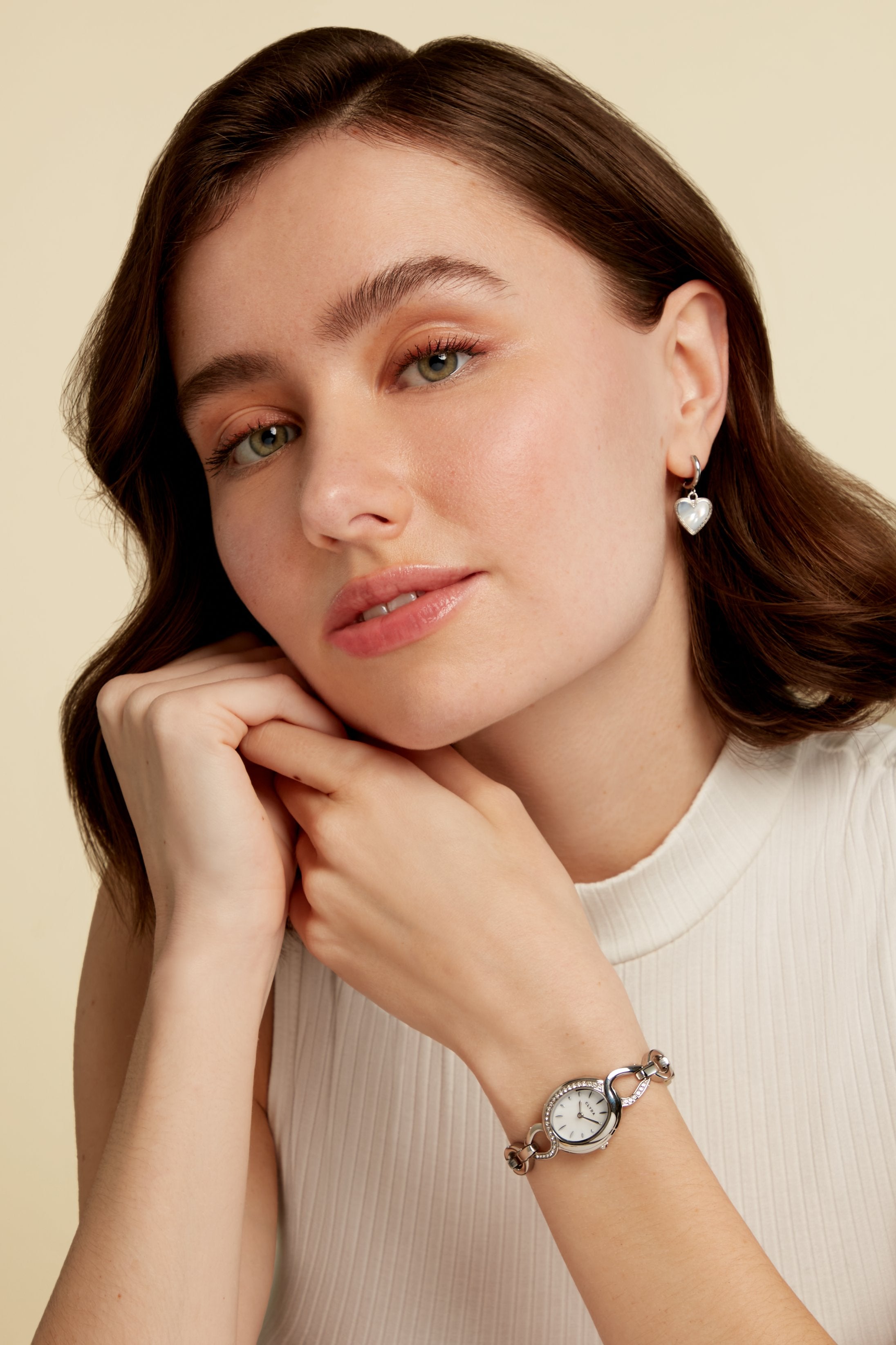 Montre argentée – Sylvie