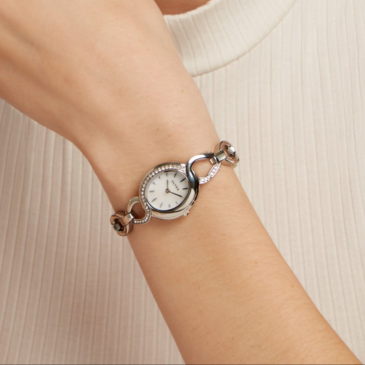 Montre argentée – Sylvie