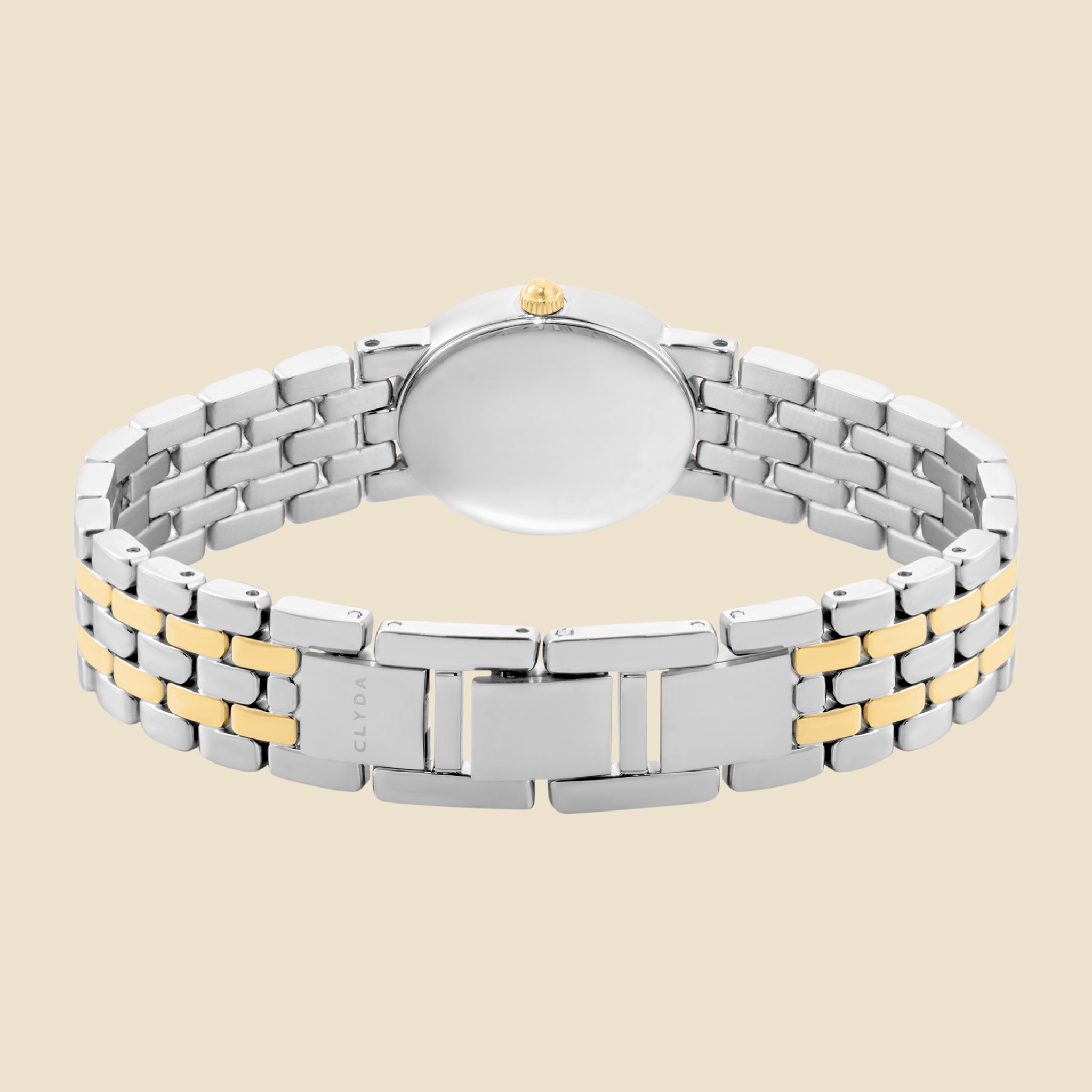 Two-tone silver watch – Camille