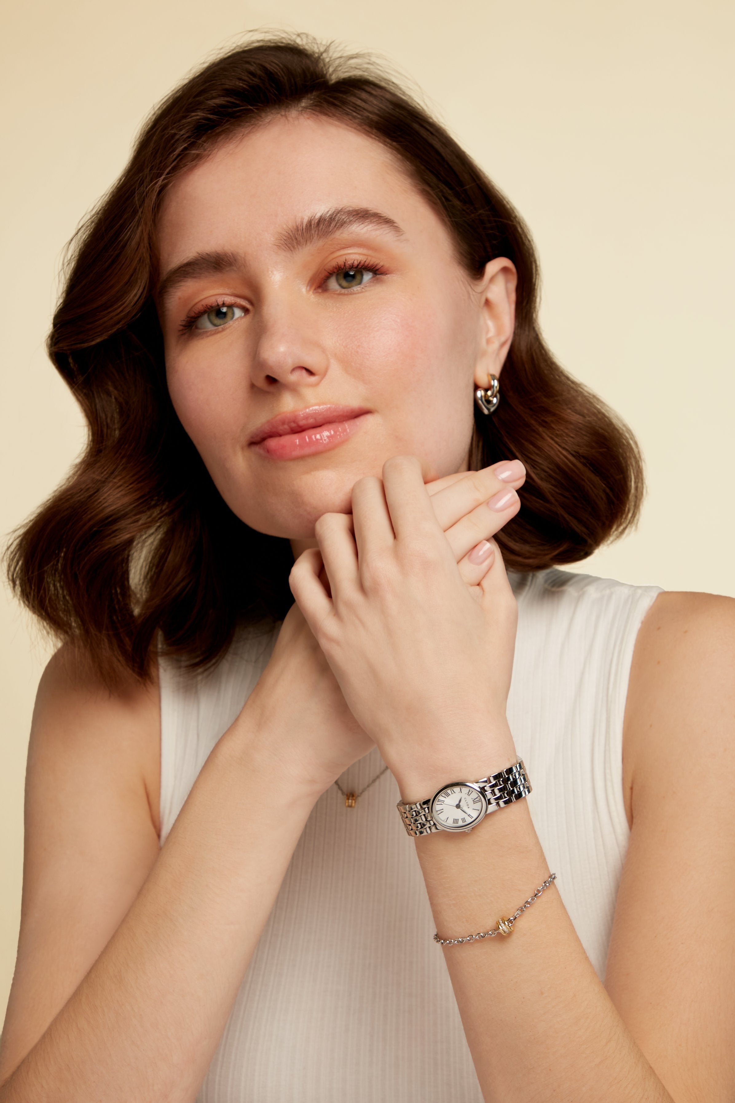 Silver watch – Camille